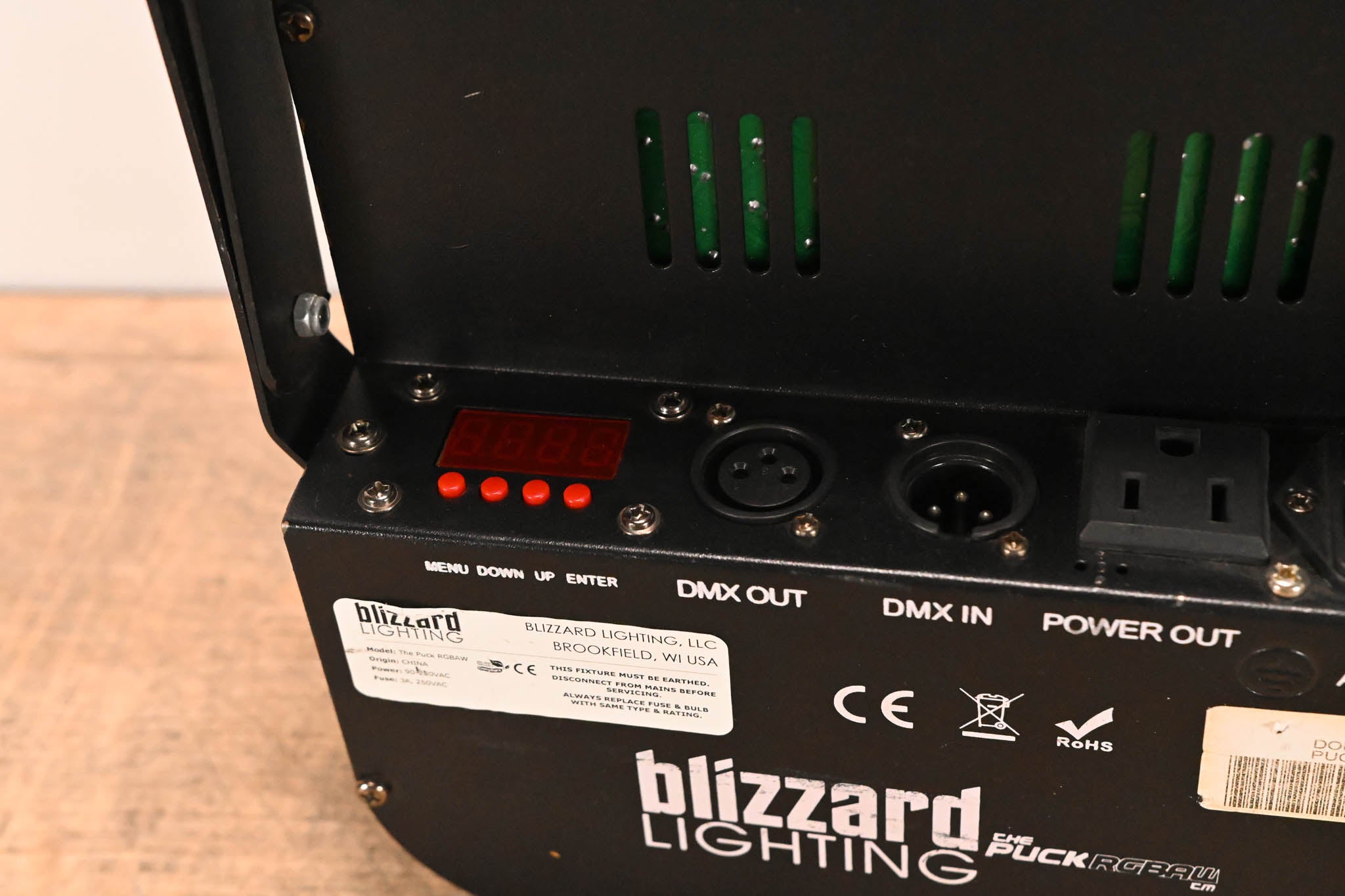Blizzard Lighting The Puck RGBAW Flat LED PAR Can