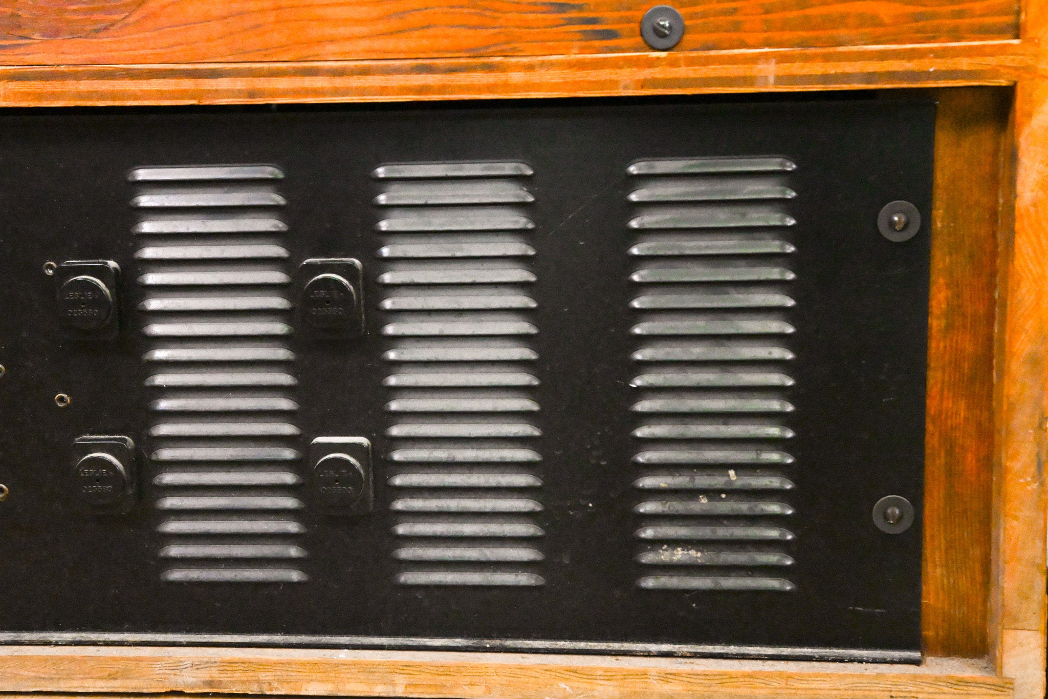 Leslie 710 Rotosonic Organ Speaker Cabinet & Cables