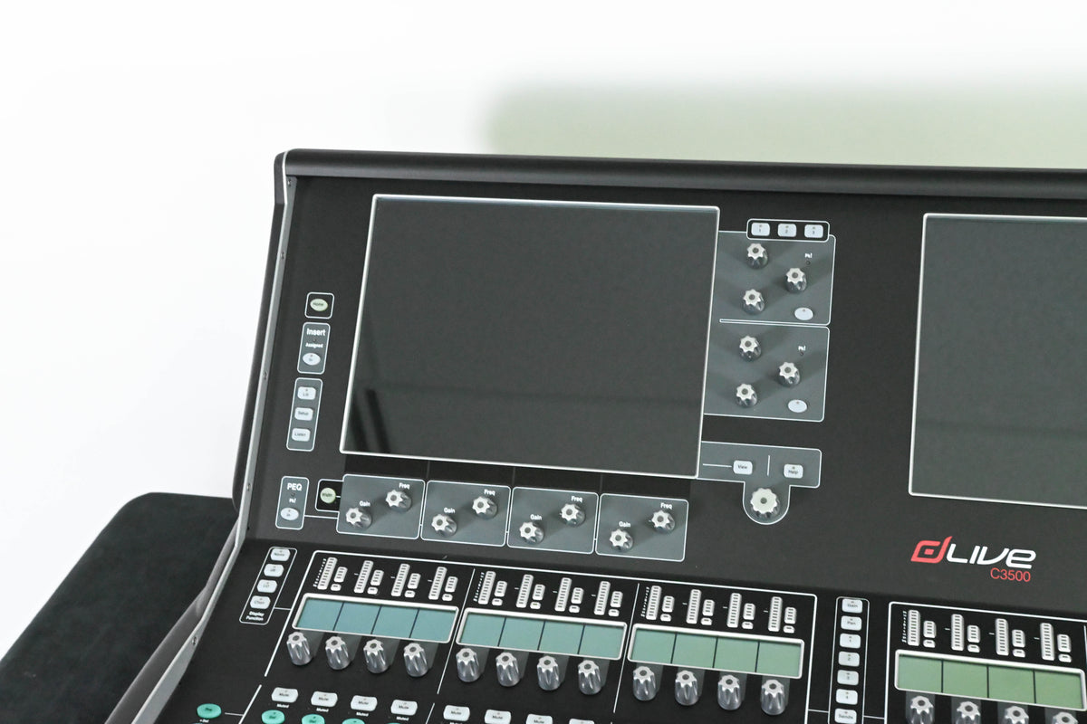 Allen & Heath dLive C3500 Control Surface w/ CDM64 64-in/32-out MixRack