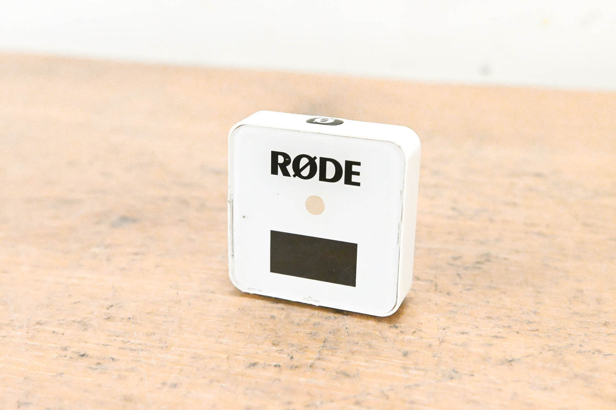 RØDE Wireless GO Single Microphone System - White (NO POWER SUPPLY)