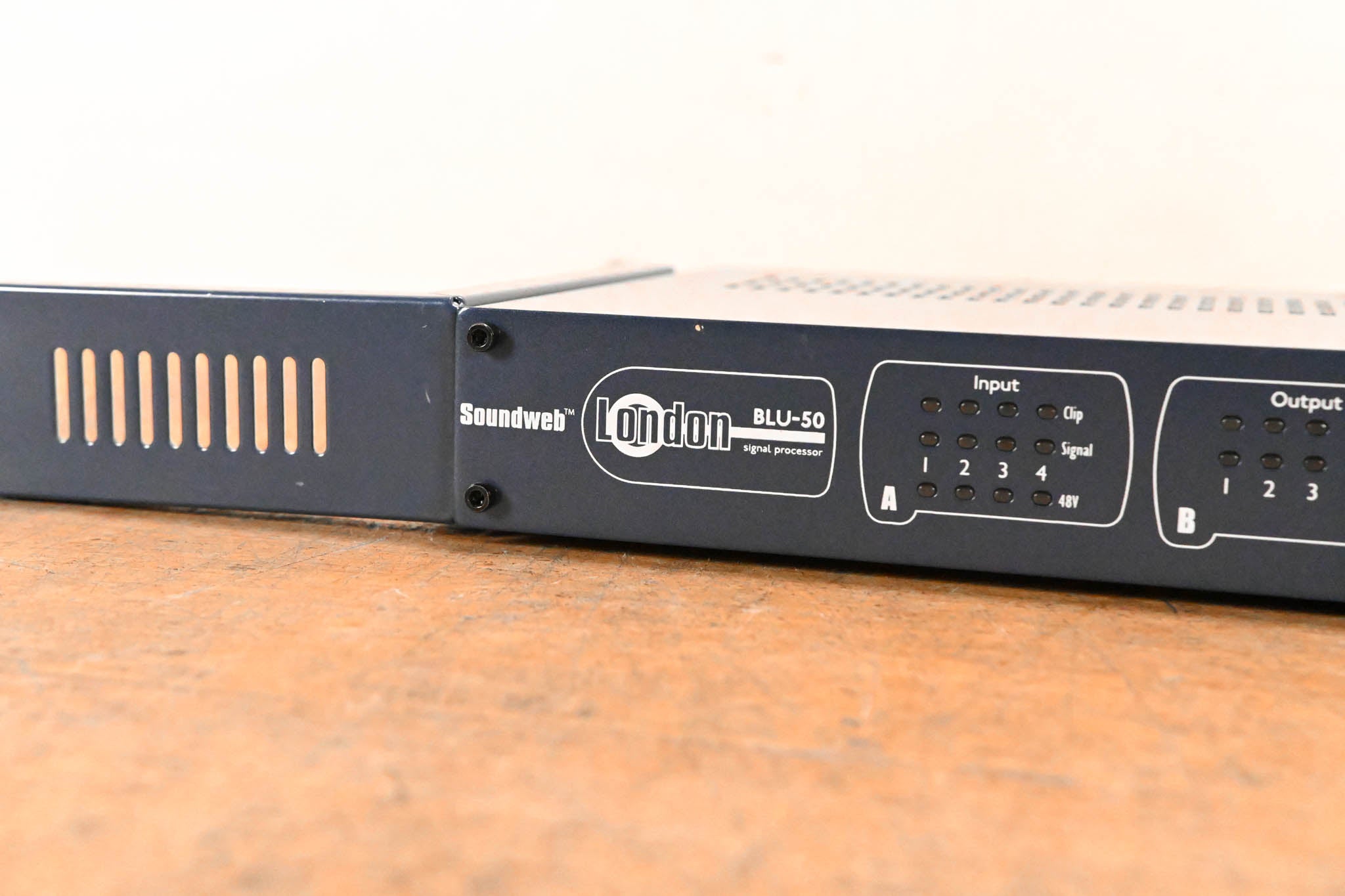 BSS BLU-50 4x4 Signal Processor with BLU Link (NO POWER SUPPLY)