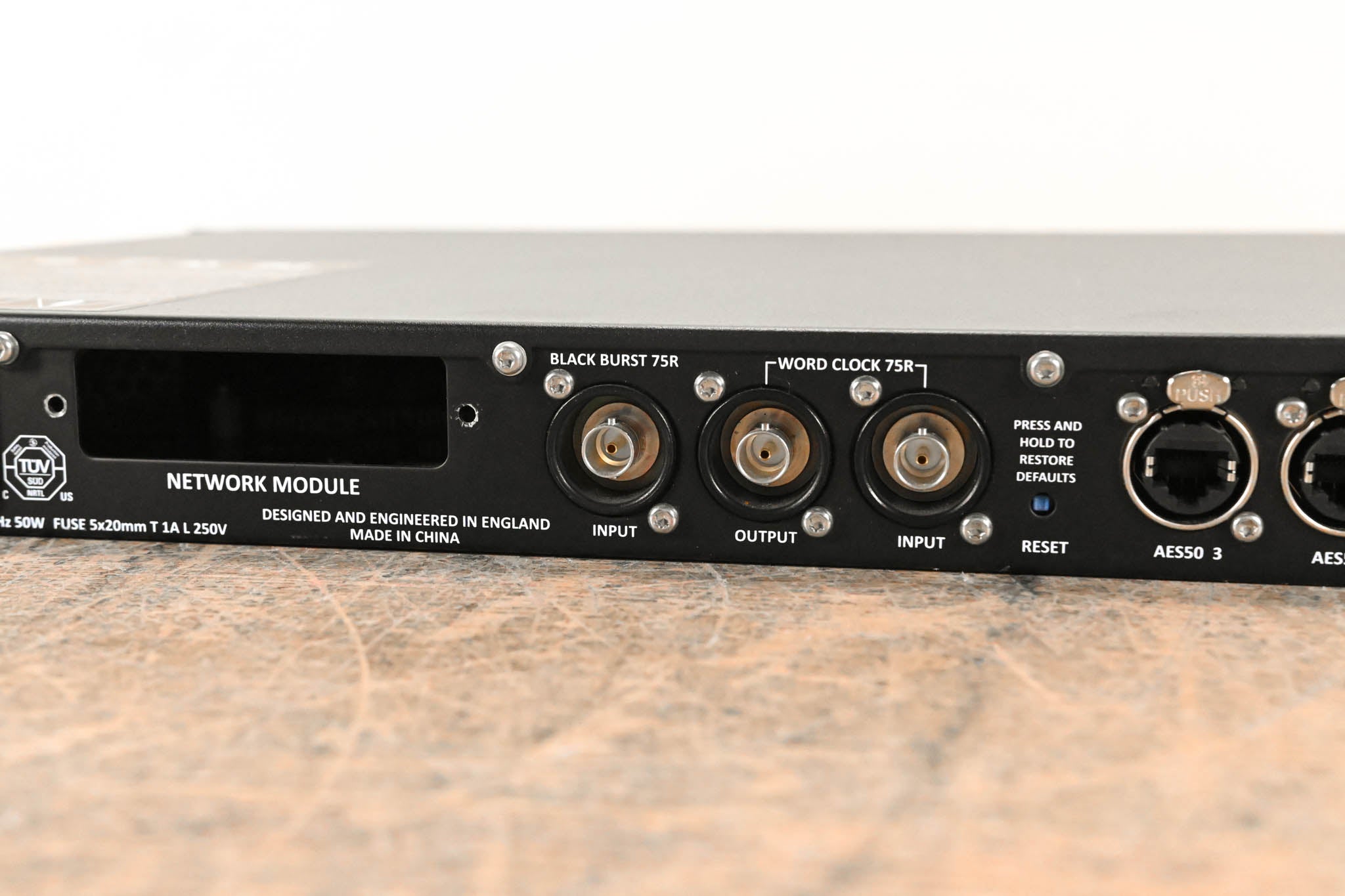Klark Teknik DN9650 Digital Audio Network Bridge CG01GA0