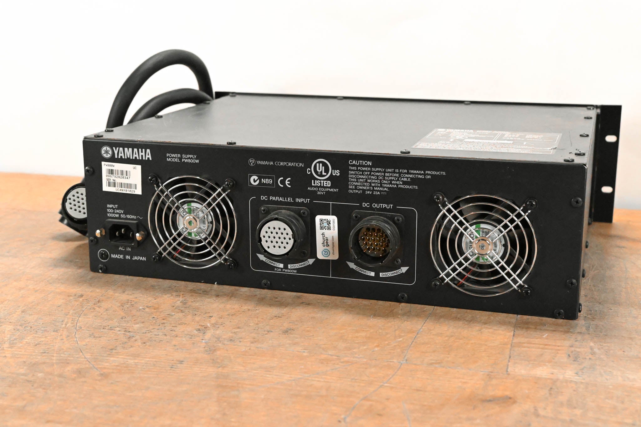 Yamaha PW800W Mixer Redundant Power Supply