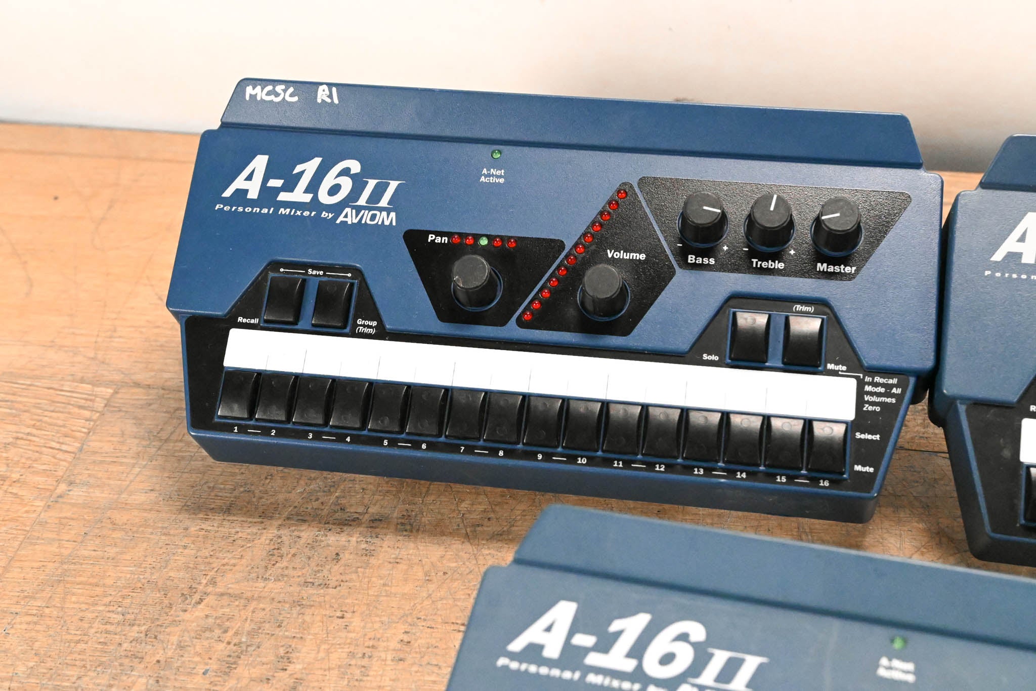 Aviom A-16II Personal Mixer (Pack of 3)