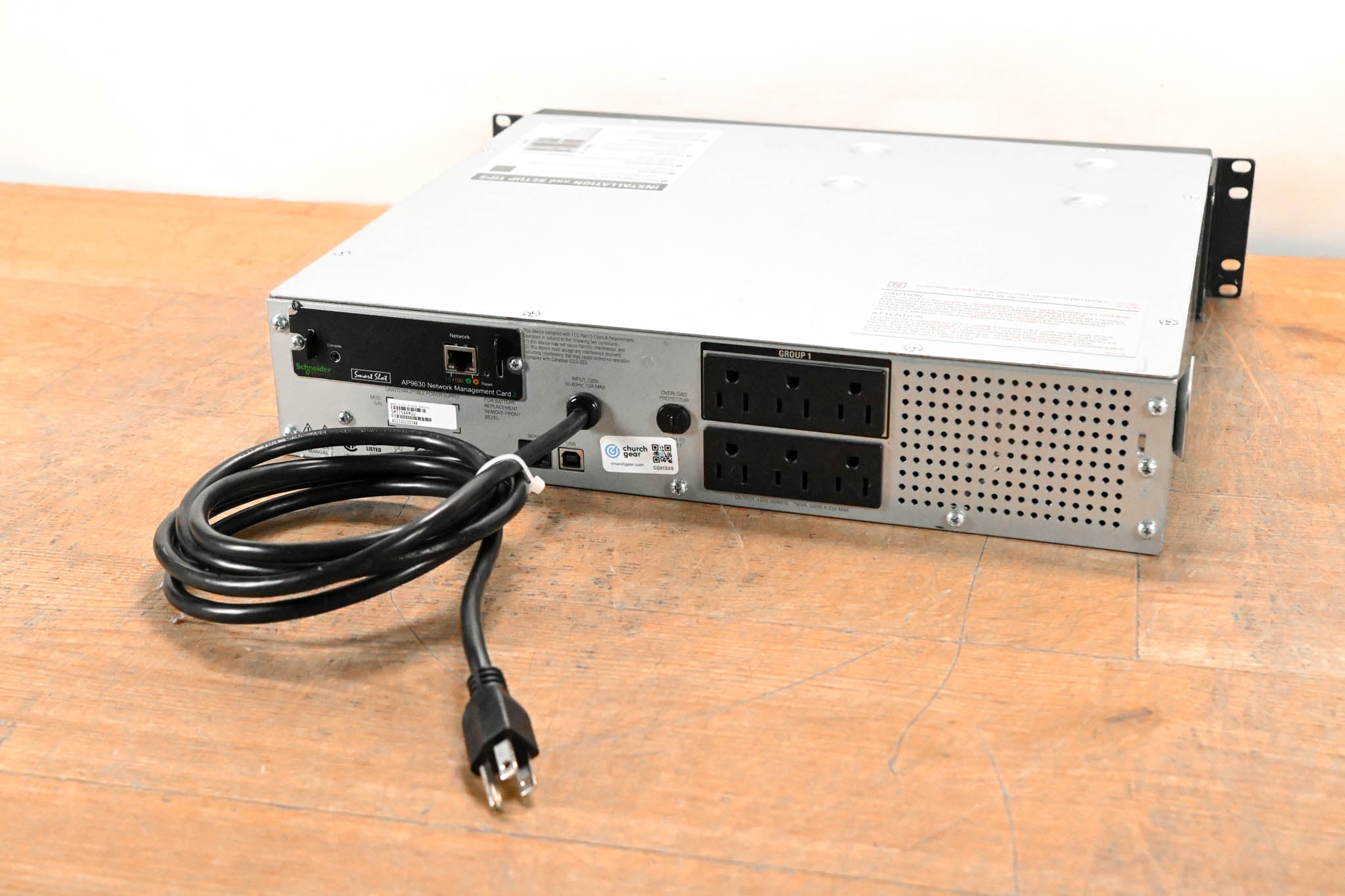 APC SMT750RM2U Smart-UPS Rackmount 2U