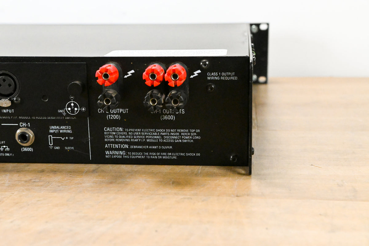 Crown Macro-Tech 36x12 2-Channel Power Amplifier