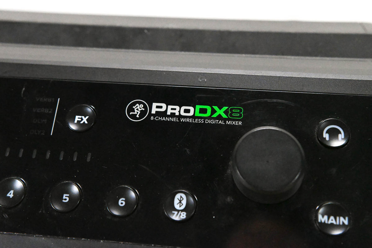 Mackie ProDX8 8-Channel Wireless Digital Mixer (NO POWER SUPPLY)