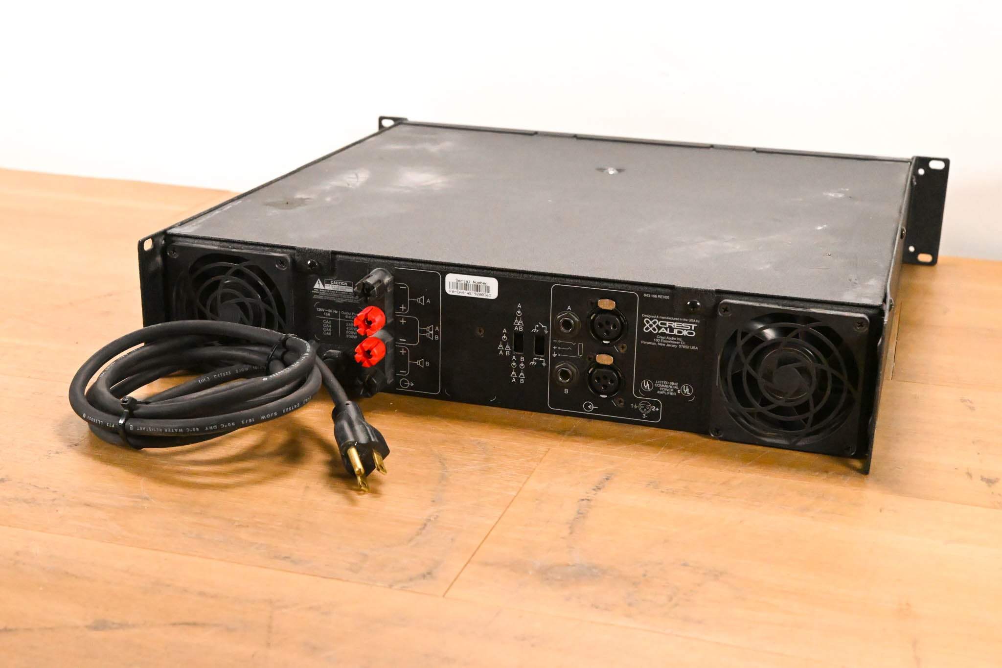 Crest Audio CA4 2-Channel Power Amplifier