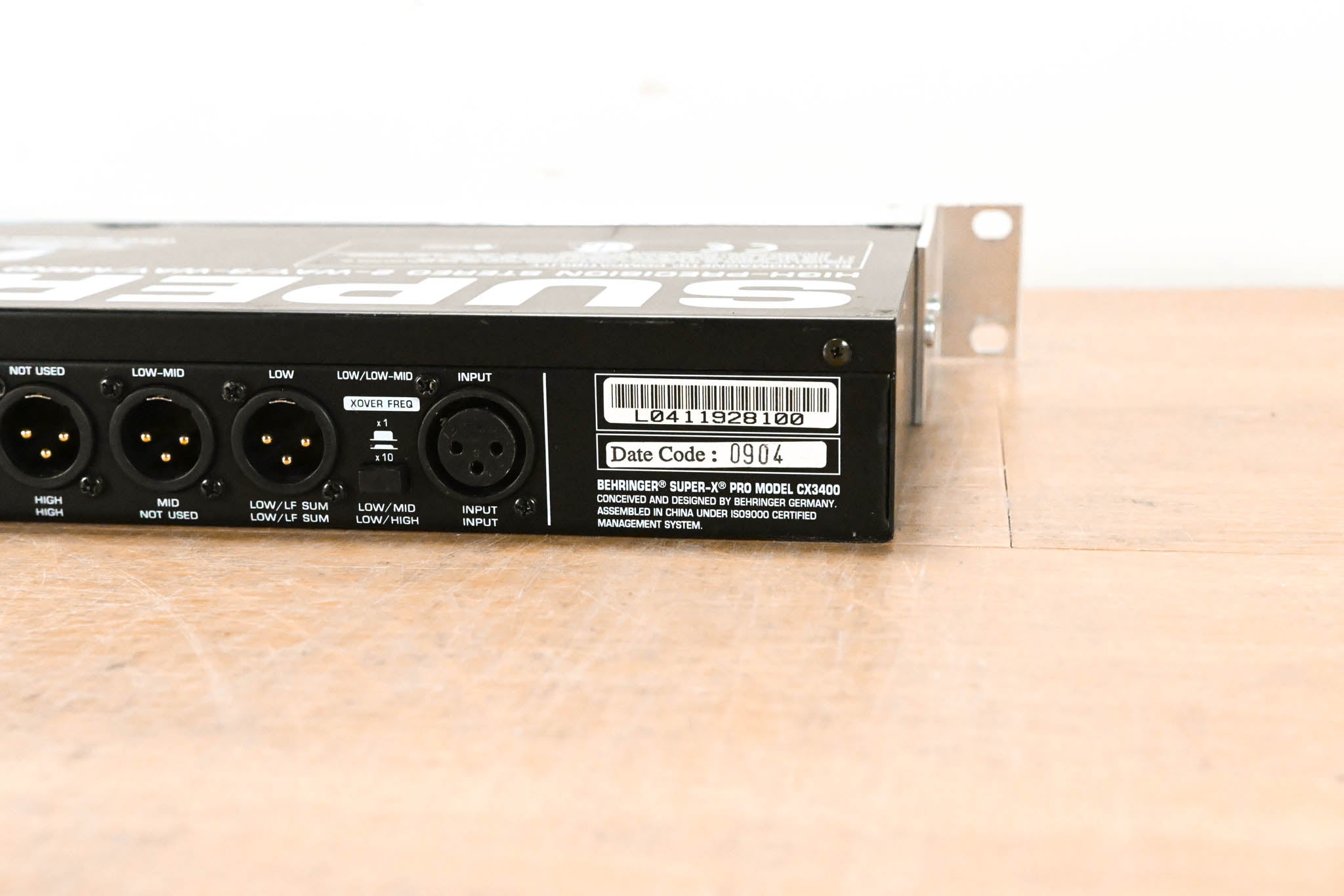 Behringer SUPER-X PRO CX3400 Multi-Channel Crossover With Limiters