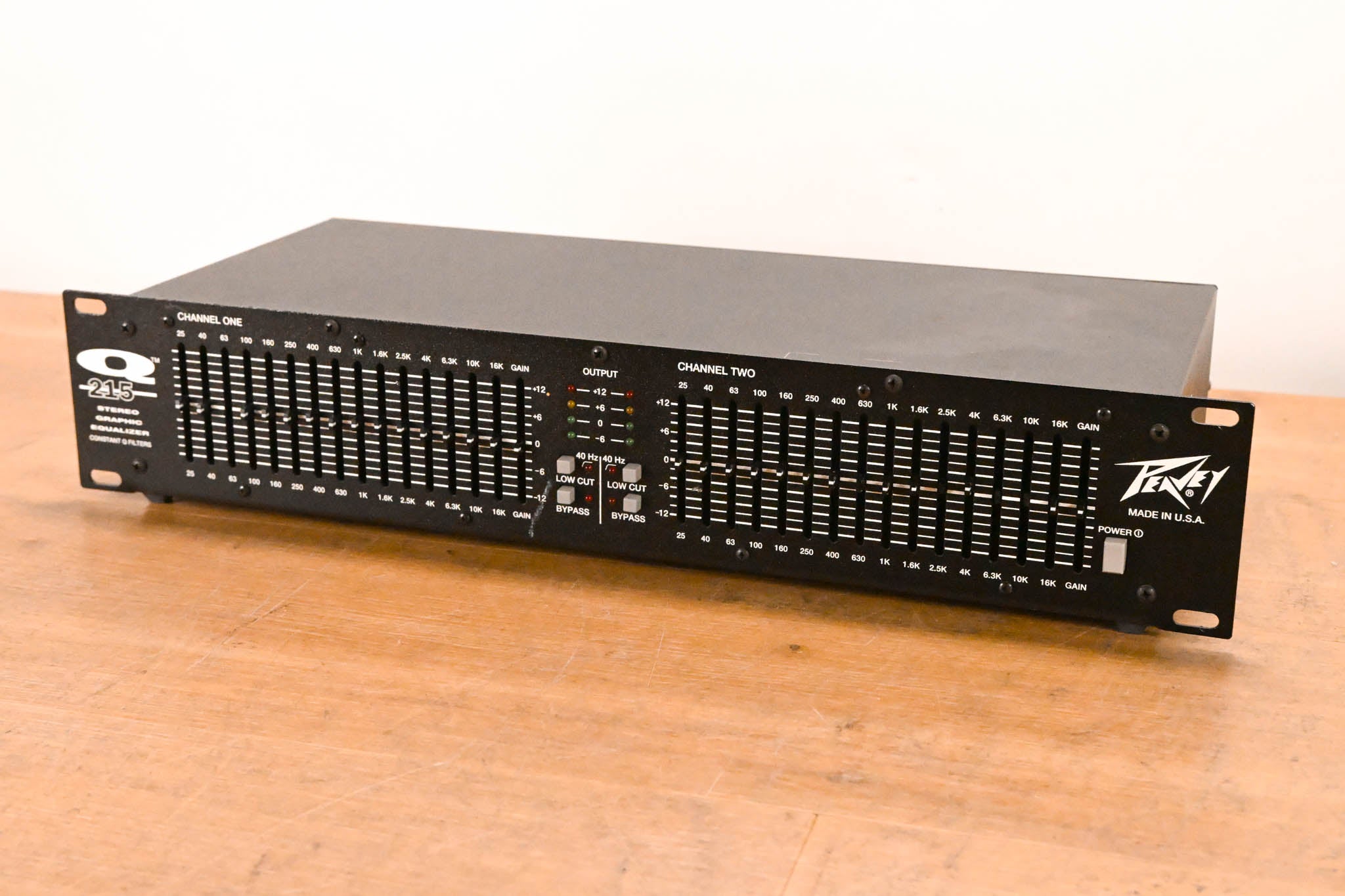 Peavey Q215 Stereo Graphic Equalizer EQ