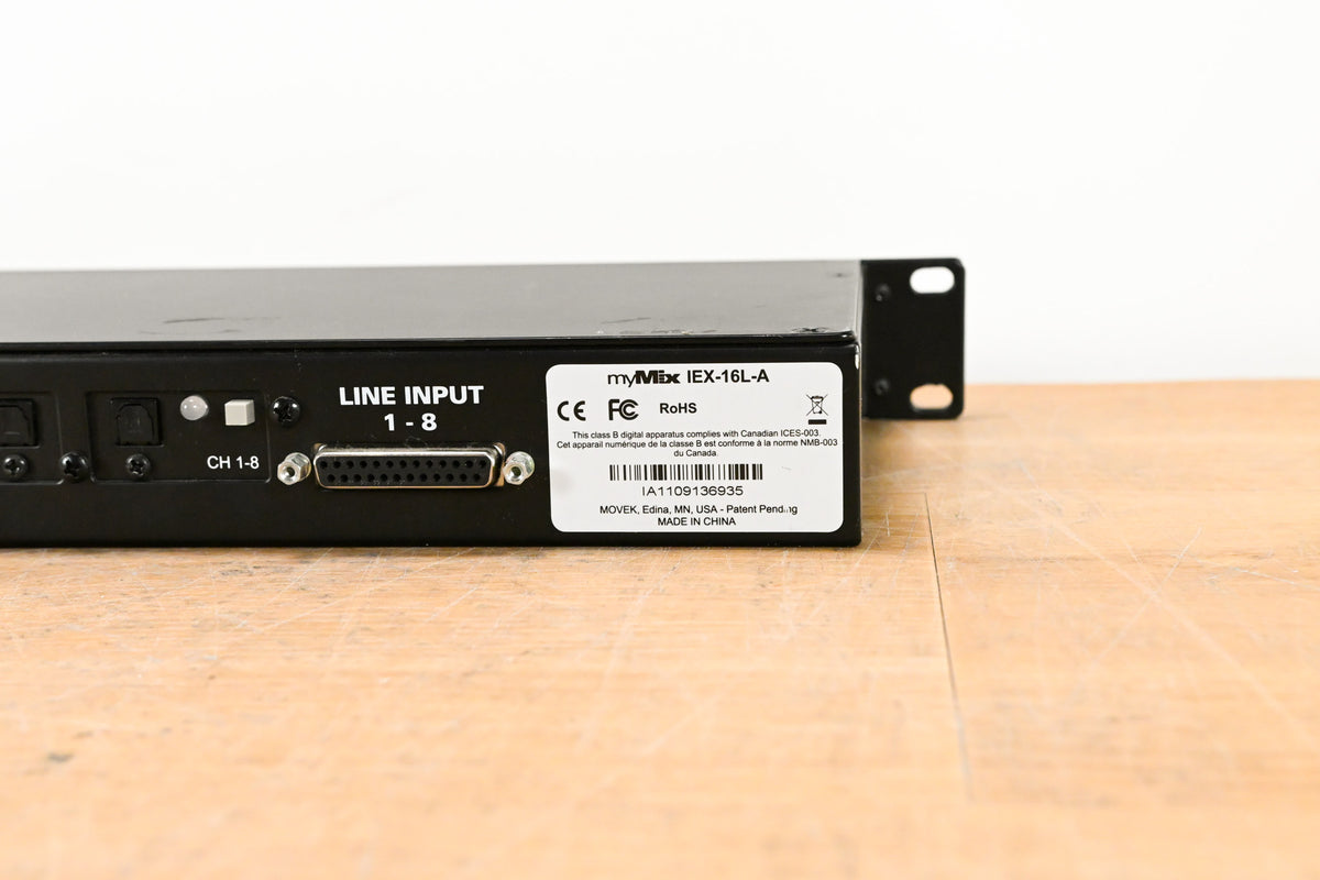myMix IEX-16L-A 16-Channel Input Expander