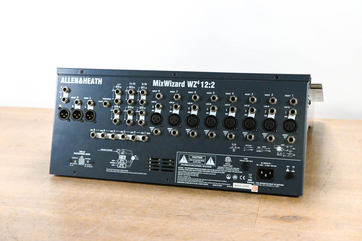Allen & Heath MixWizard WZ4 12:2 12-Channel Analog Mixer