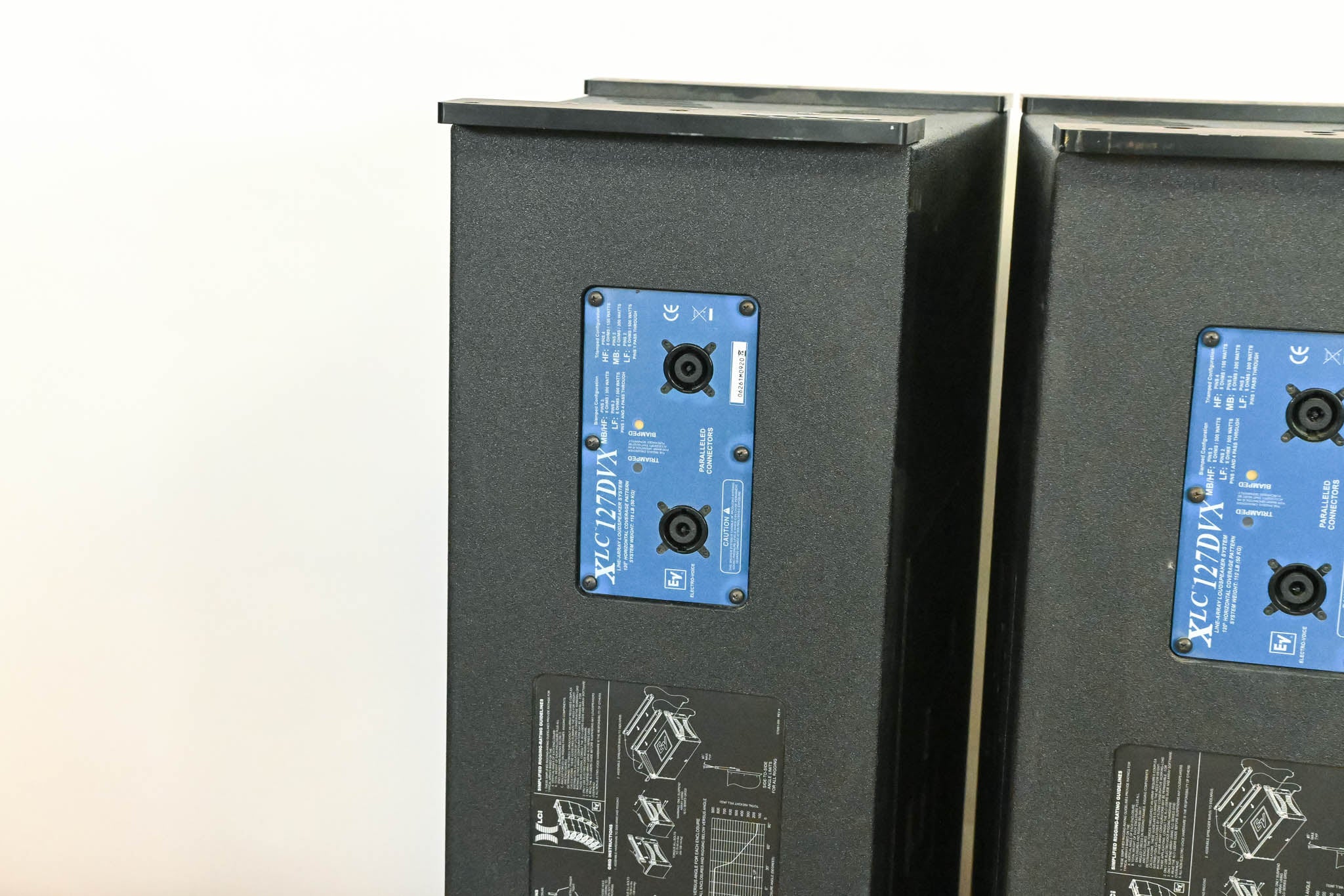 Electro-Voice (EV) XLC127DVX Three-Way Compact Line Array Element (PAIR)