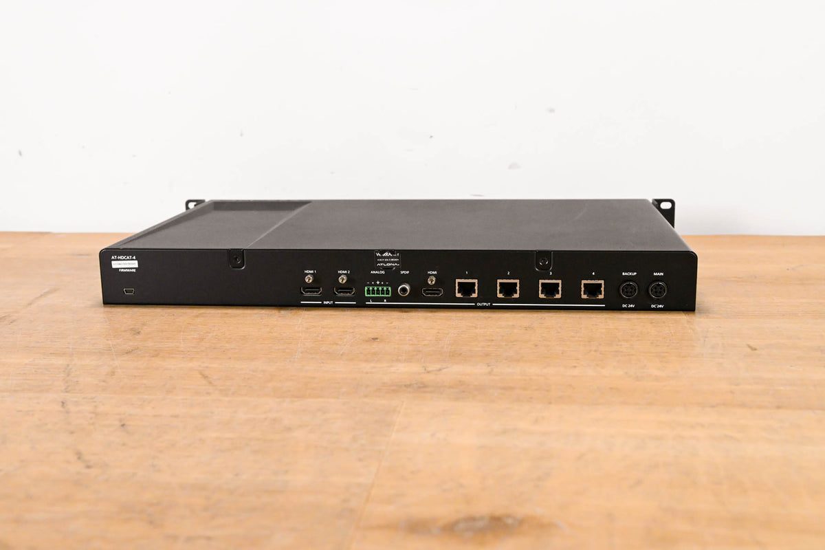 Atlona AT-HDCAT-4 2x4 HDBaseT HDMI Distribution Amp (NO POWER SUPPLY)