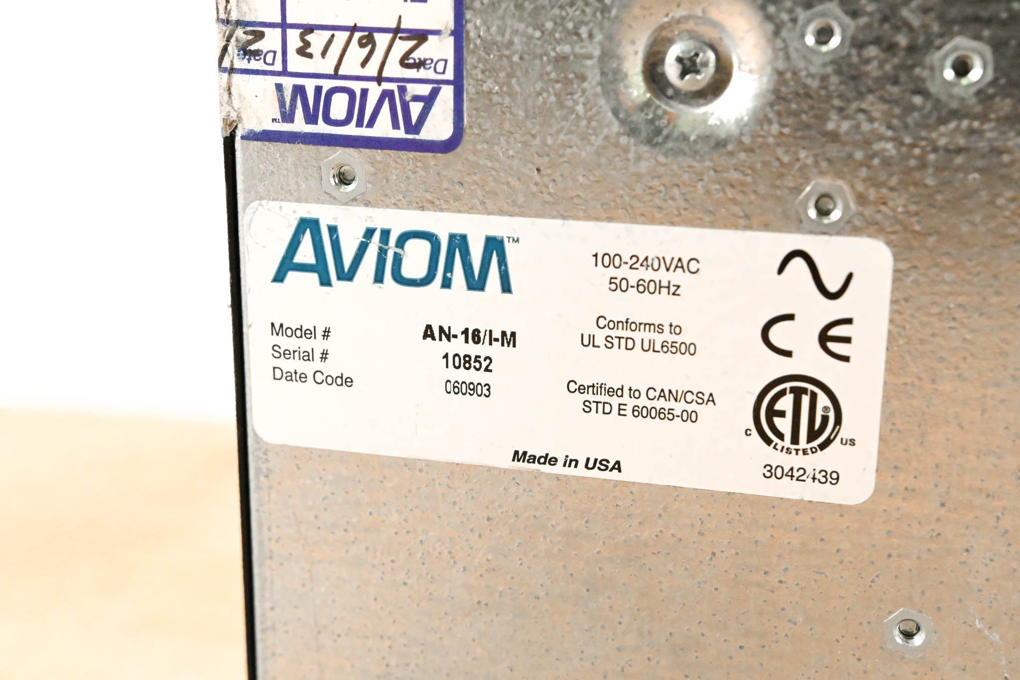 Aviom AN-16/i-M Microphone Input Module