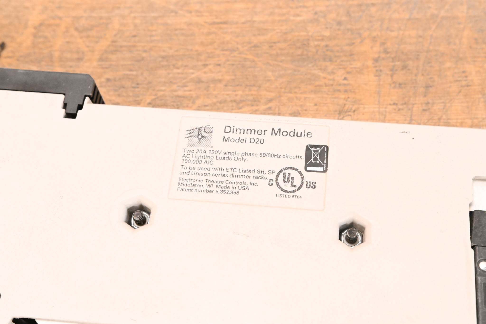 ETC D20 Dual 20A Dimmer Module (Pack of 4)