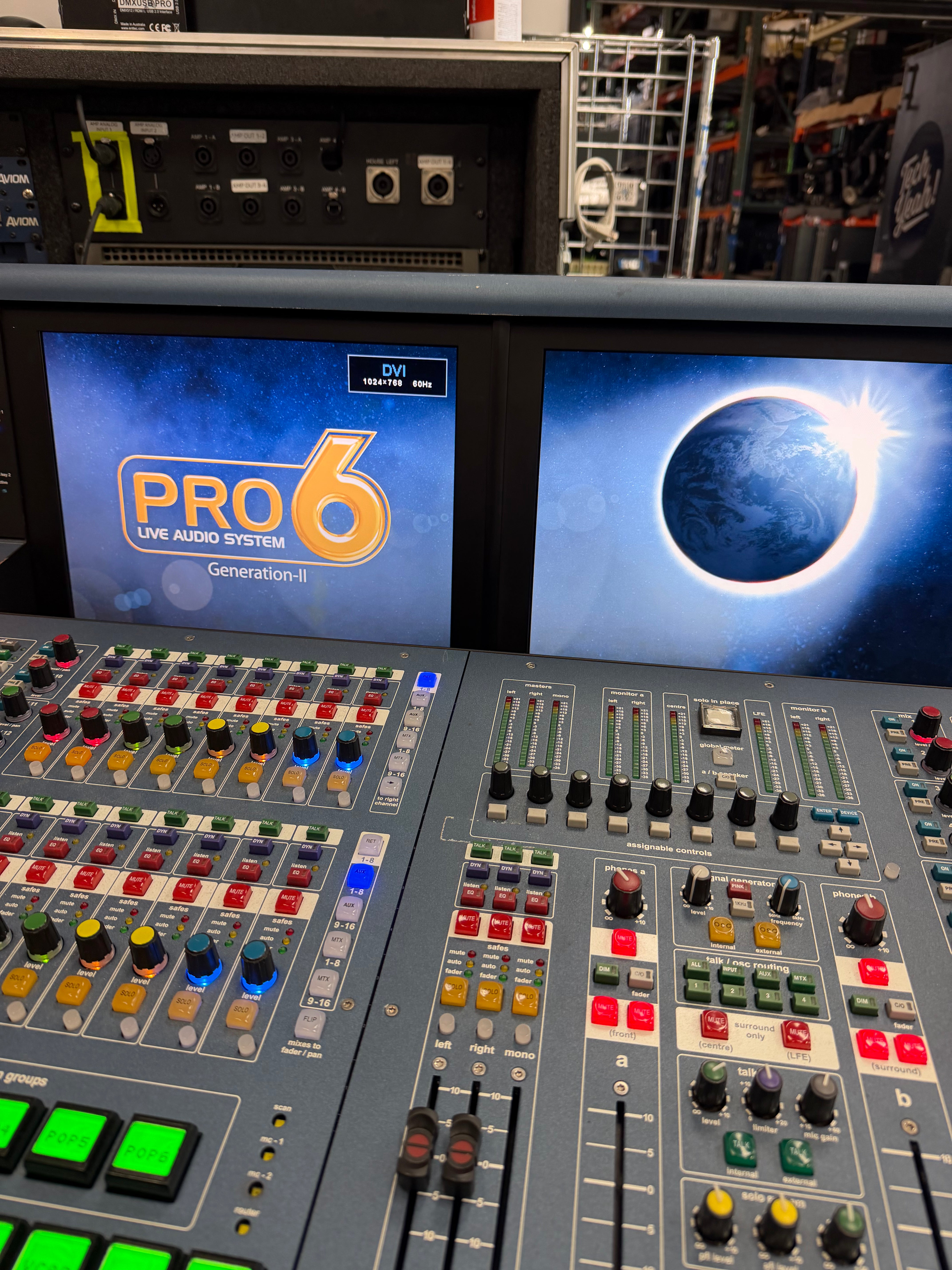 Midas PRO6 64-Channel Digital Console with DL371 Audio System Engine