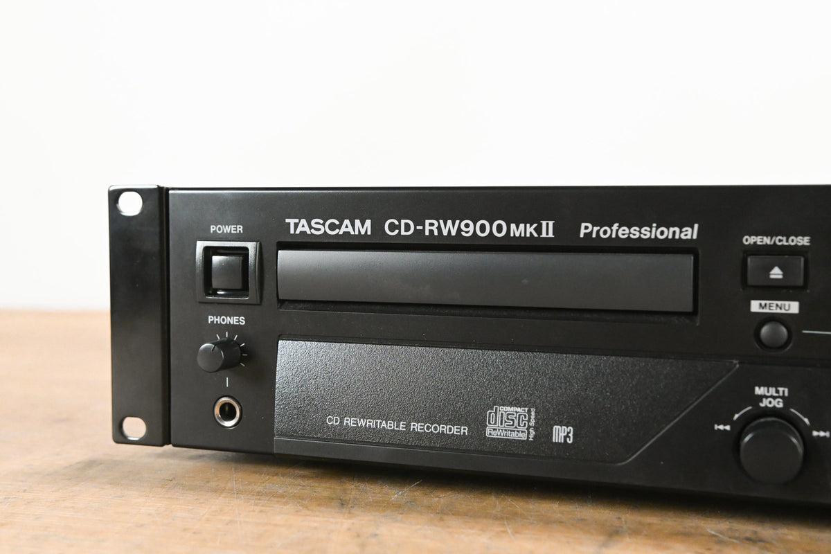 TASCAM CD-RW900 MKII Professional Rack-Mountable CD Recorder/Player