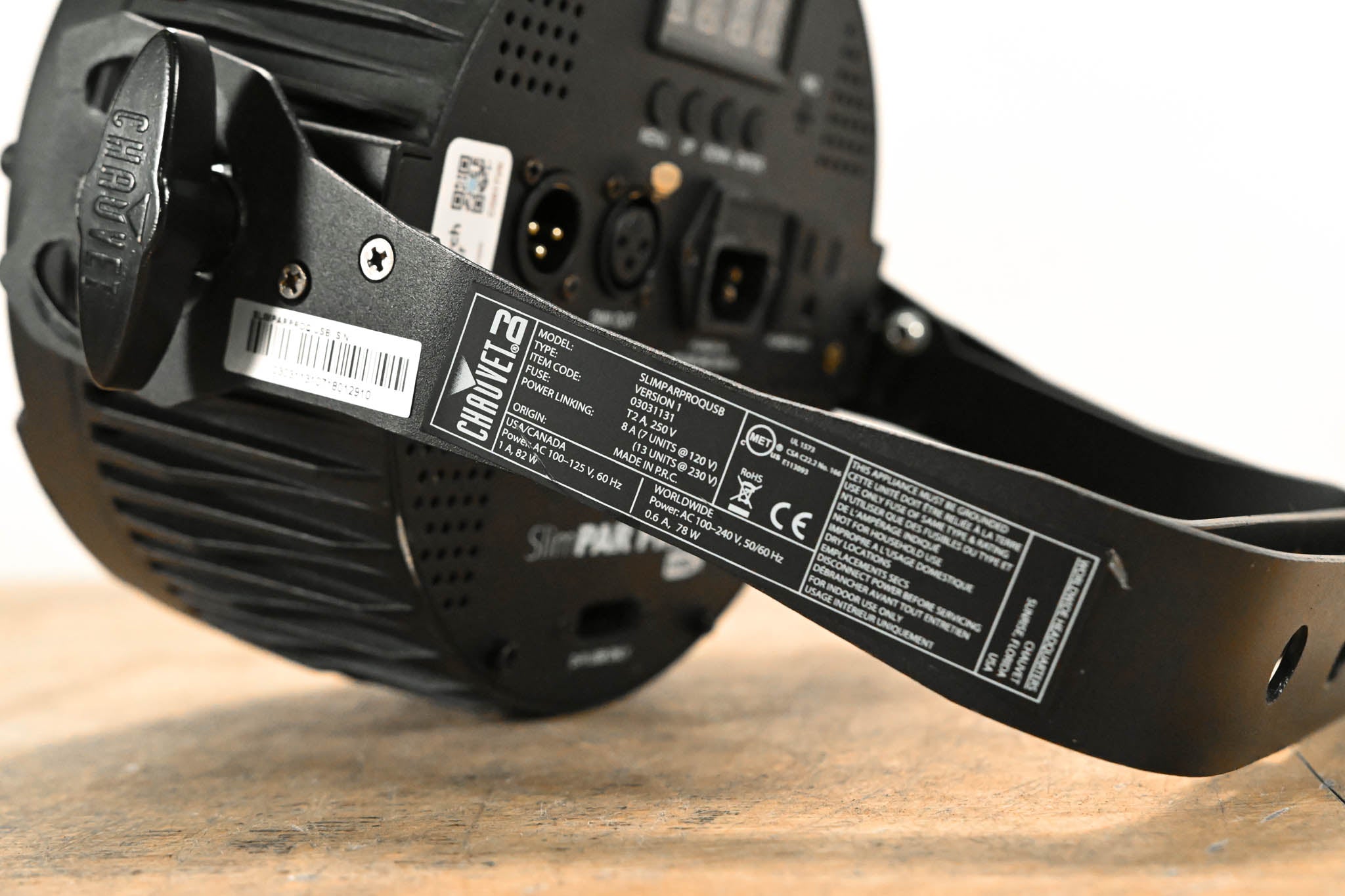 Chauvet SlimPAR Pro Q USB RGBA LED Low-Profile Par Wash Light