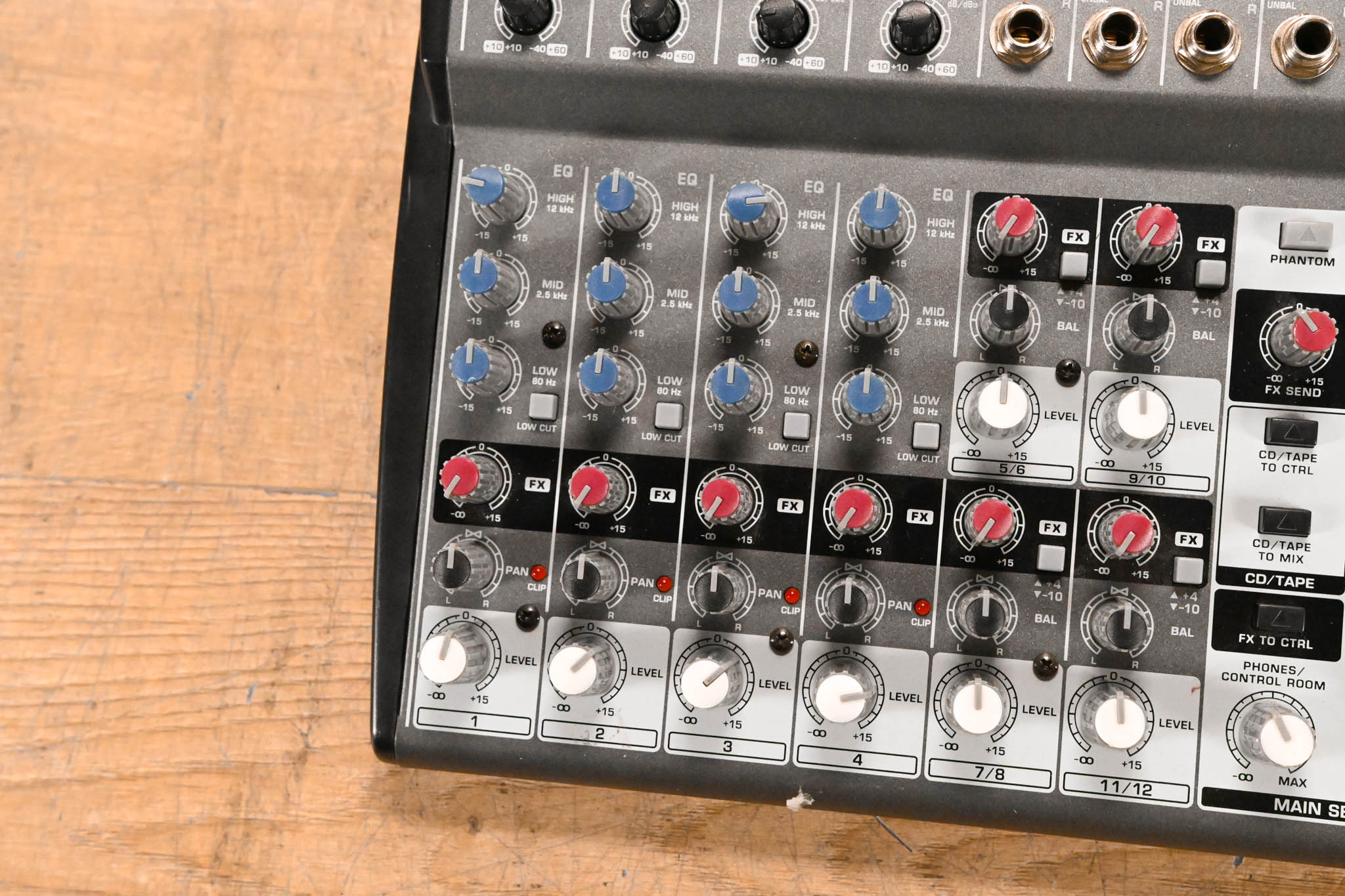 Behringer XENYX 1202 12-Input 2-Bus Mixer (NO POWER SUPPLY)