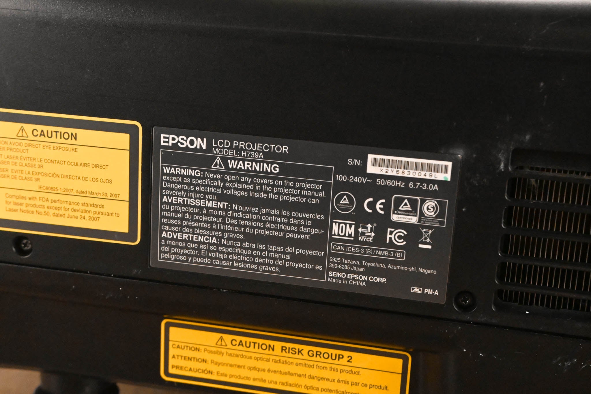 Epson Pro L1405U 8,000-Lumen Laser WUXGA 3LCD Projector