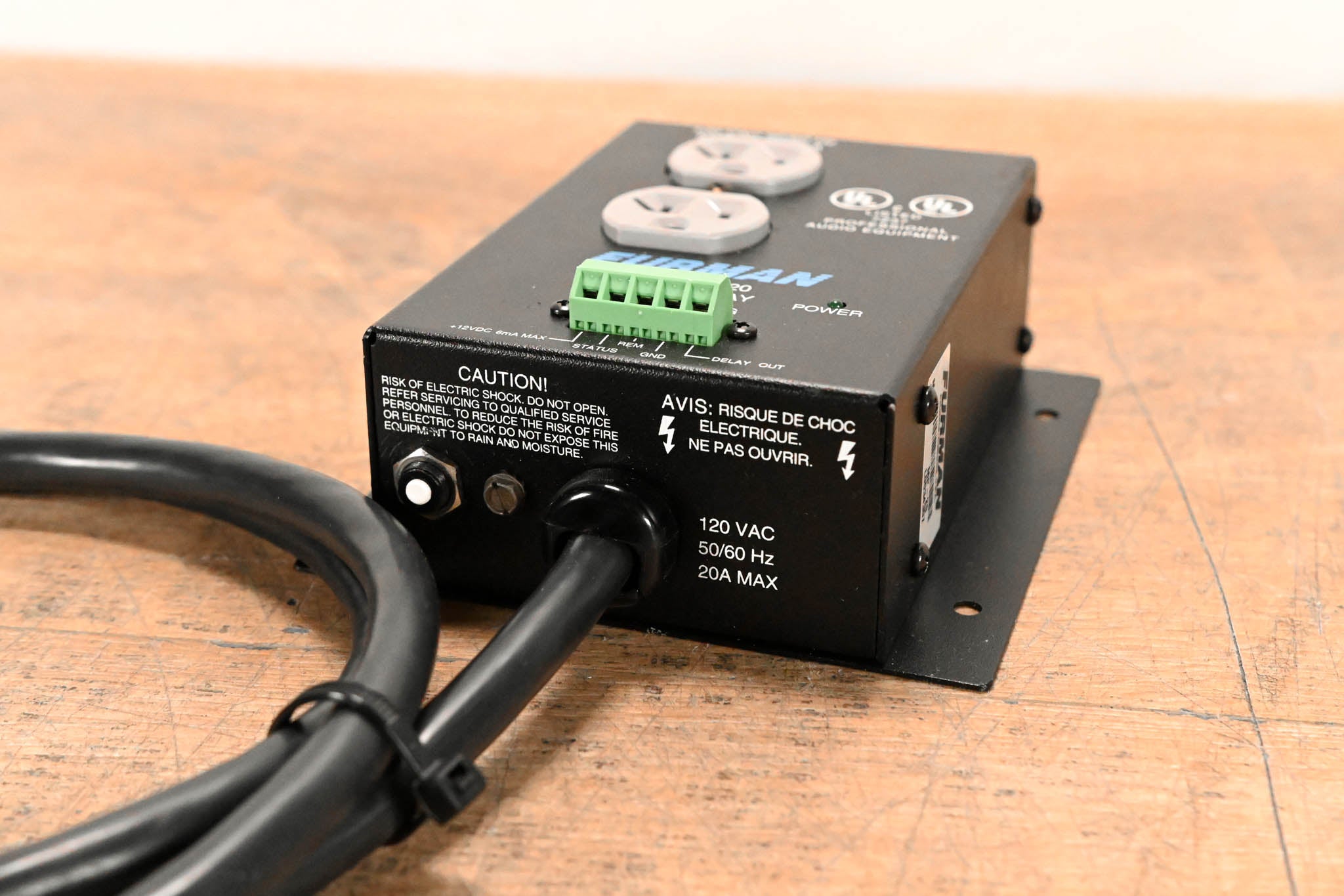Furman MP-20 Miniport Power Relay Outlet