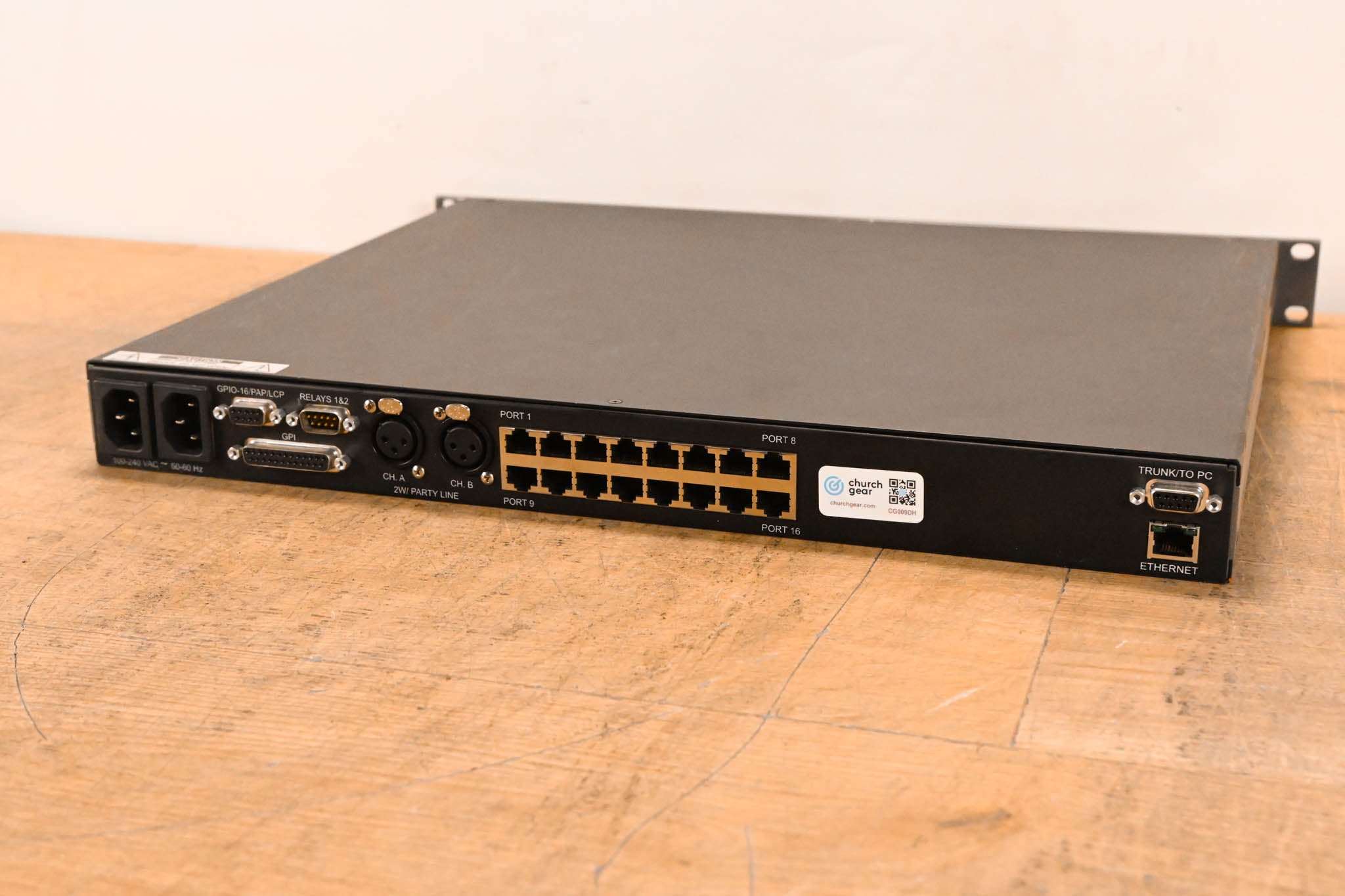 RTS Zeus III LE+ 16-Channel Digital Intercom Matrix