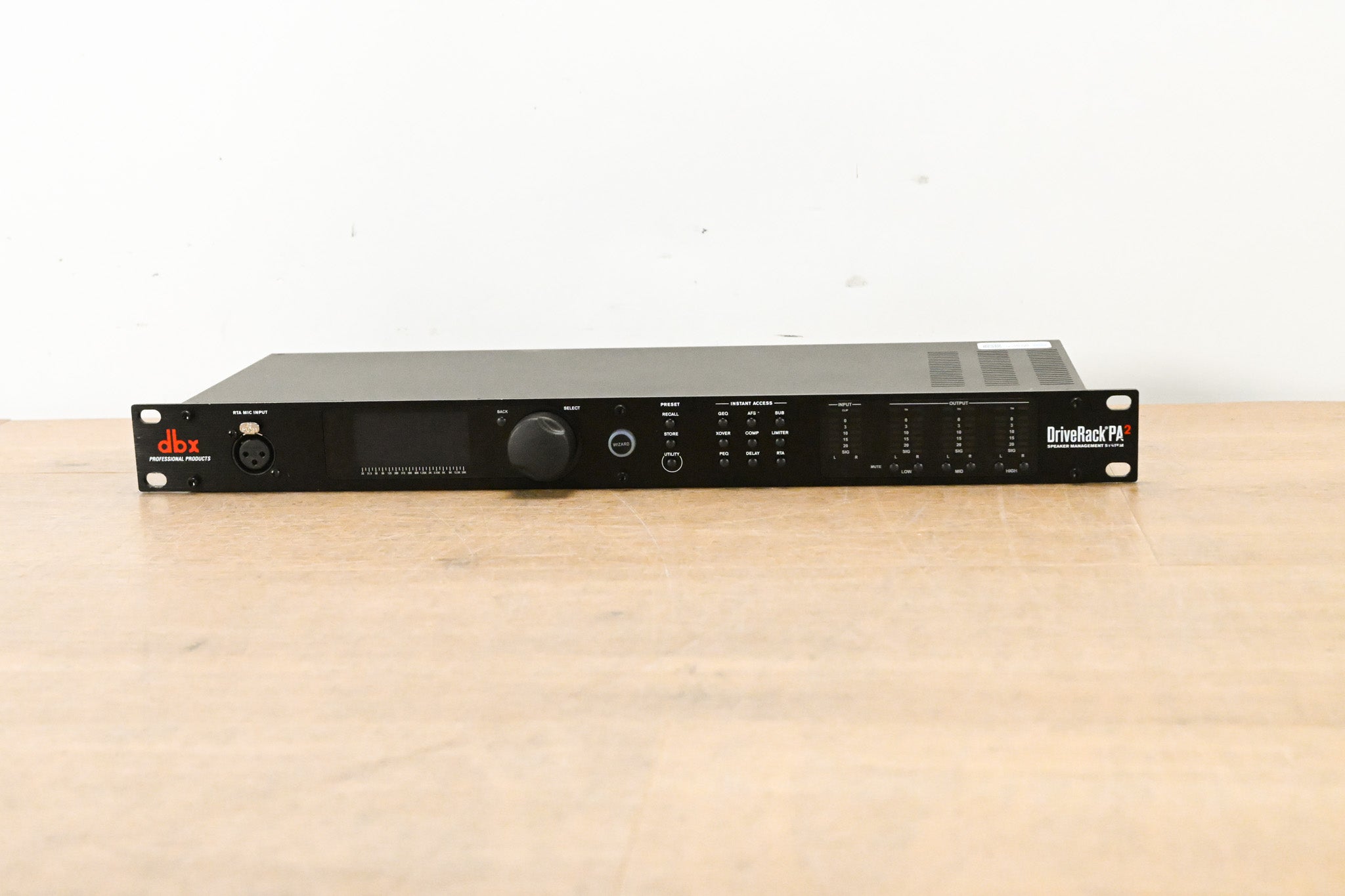 dbx DriveRack PA2 Complete Loudspeaker Management System