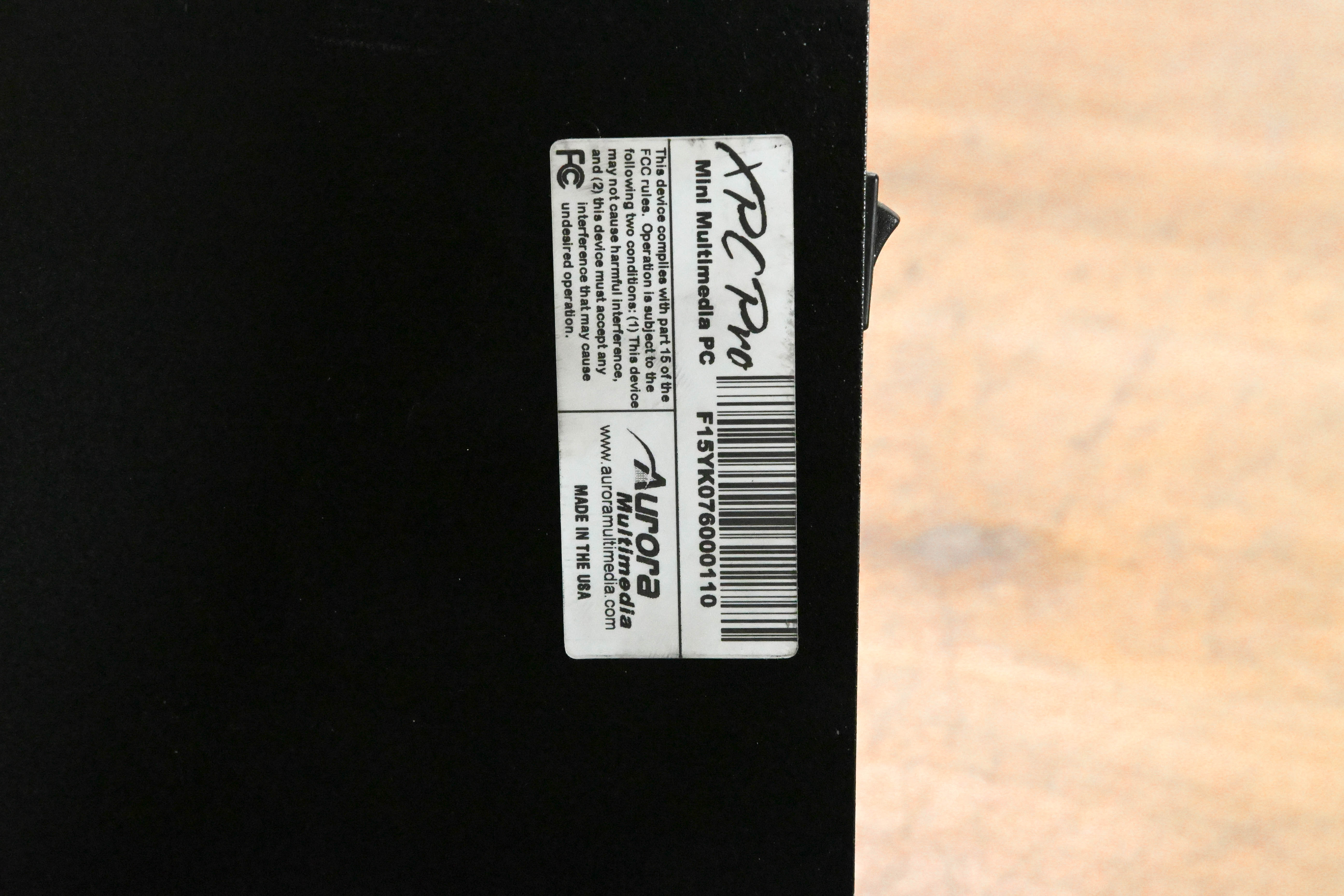 Aurora Multimedia XPC Pro Mini Multimedia PC (NO POWER SUPPLY)