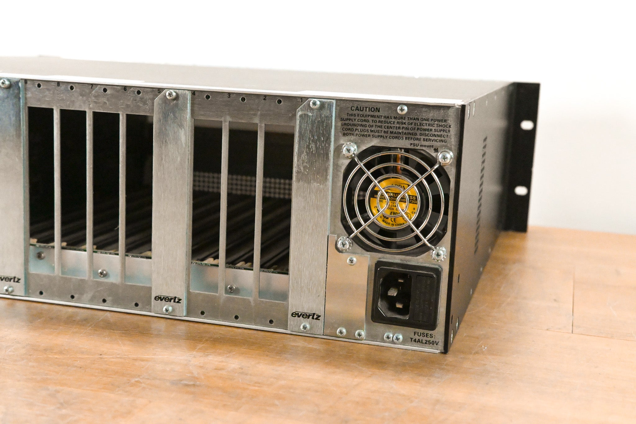 Evertz 7700FR-C MultiFrame Chassis with Cards