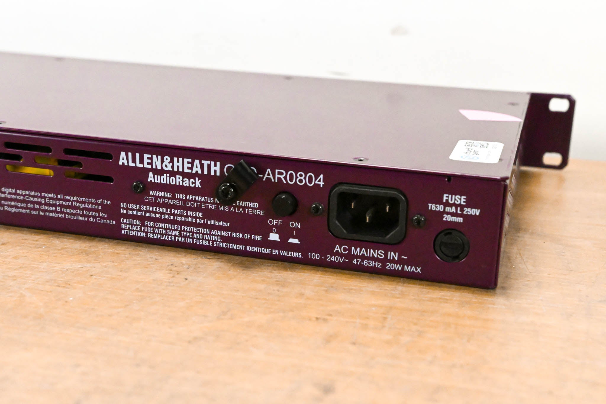 Allen & Heath GLD-AR84 8x4 I/O Expander AudioRack