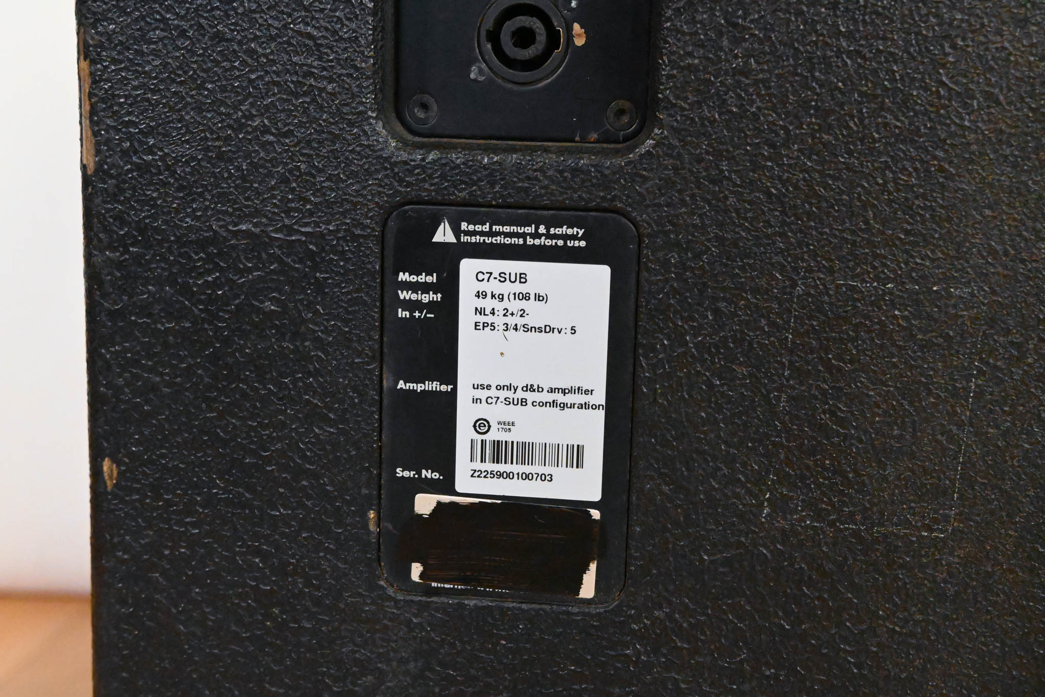 d&b audiotechnik C7-SUB Passive Subwoofer