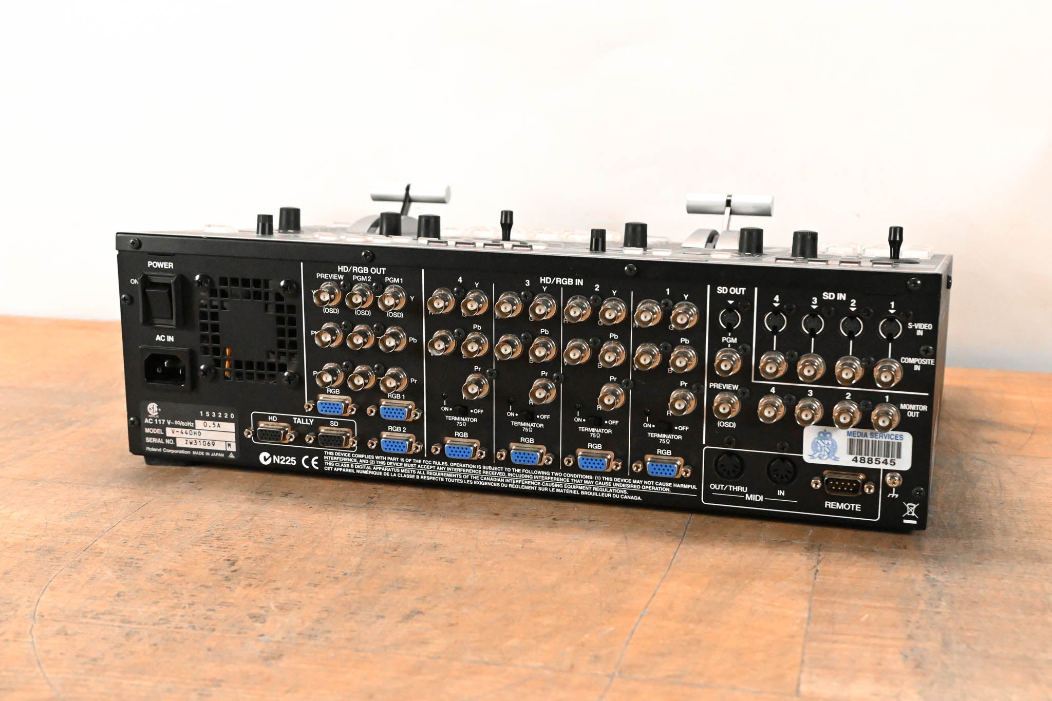 Roland V-440HD Multi-Format Video Mixer and Switcher