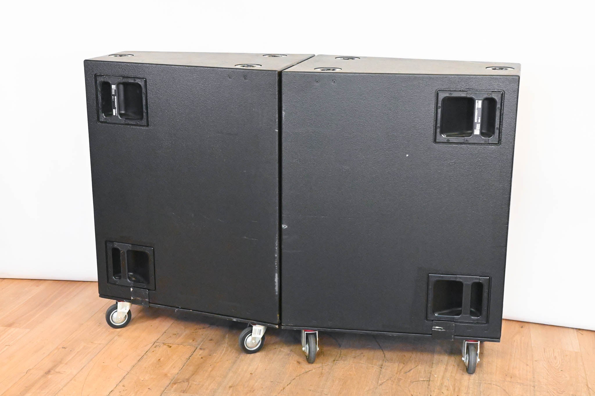 Meyer Sound MSL-4 Self-Powered Reinforcement Speaker (PAIR) w/ Wheels