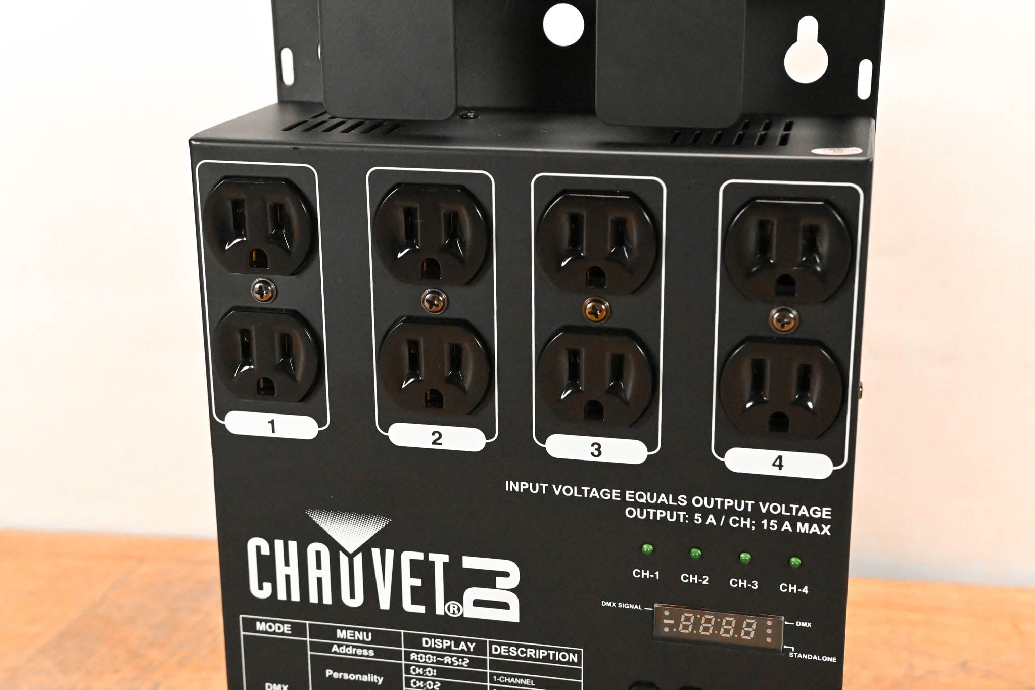 Chauvet DMX-4 4-Channel DMX Dimmer/Relay Pack