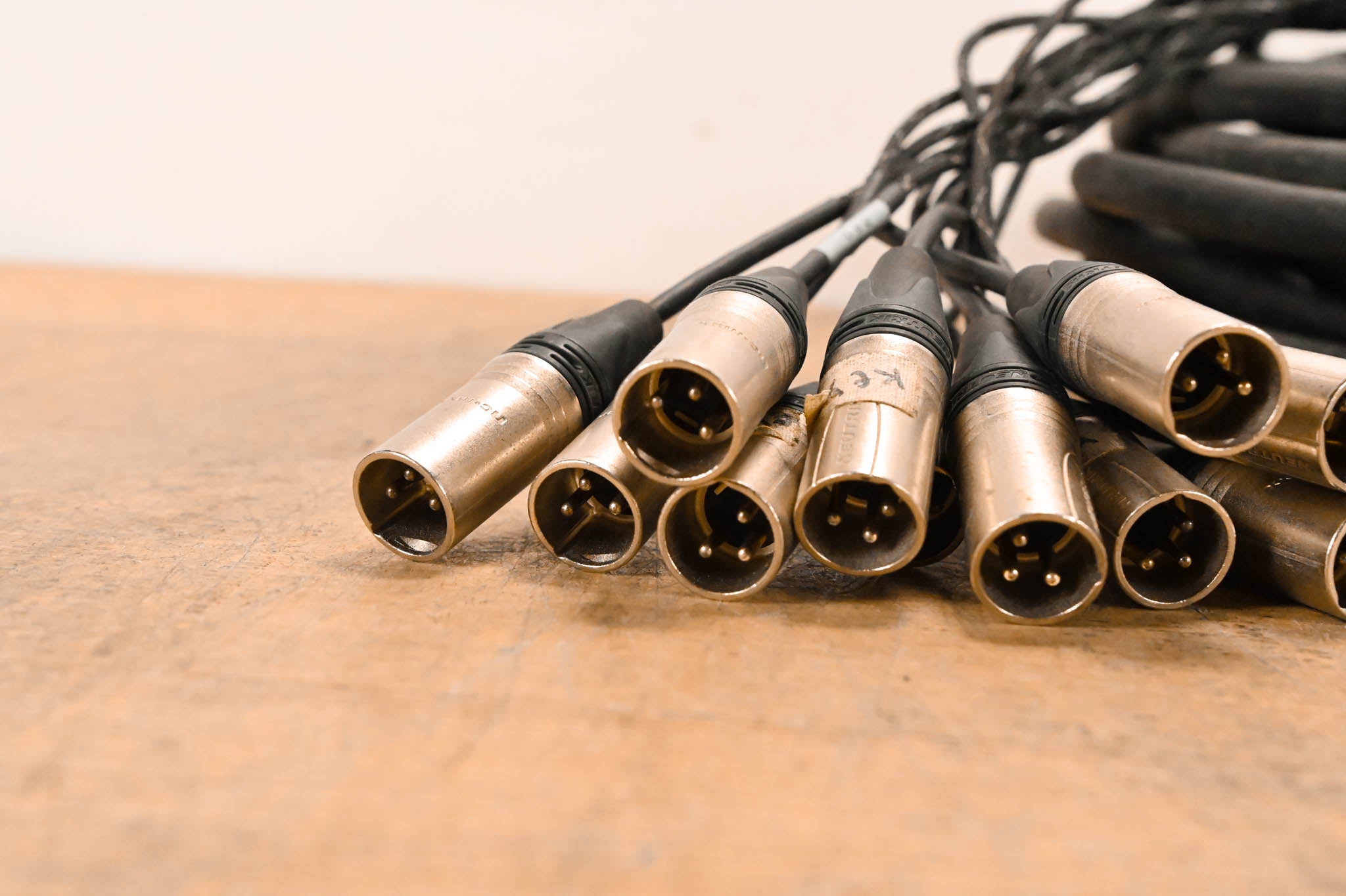 Unbranded 37-Pin CPC Female Connector to (12x)XLRM Cable - 75ft