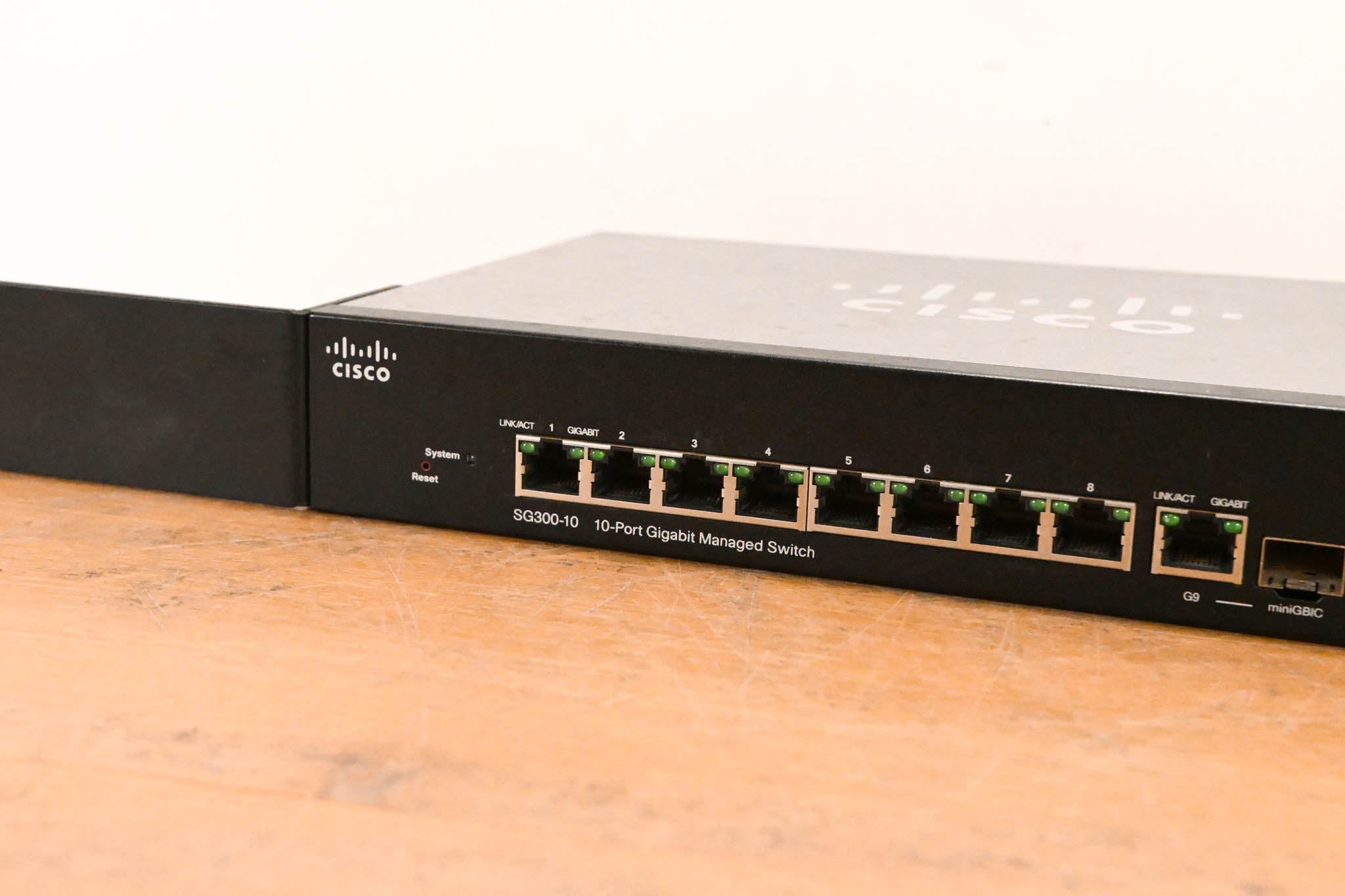 Cisco SG300-10 10-Port Gigabit Managed Switch (NO POWER SUPPLY)