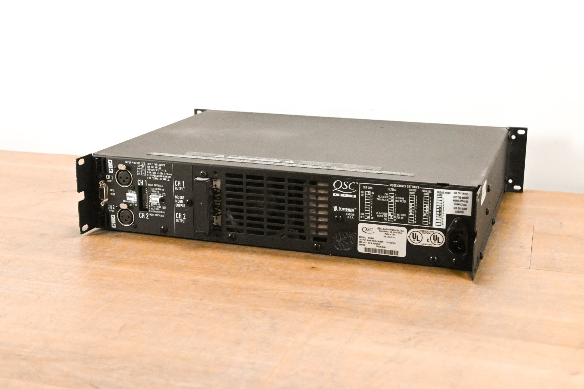 QSC CX302 2-Channel Power Amplifier