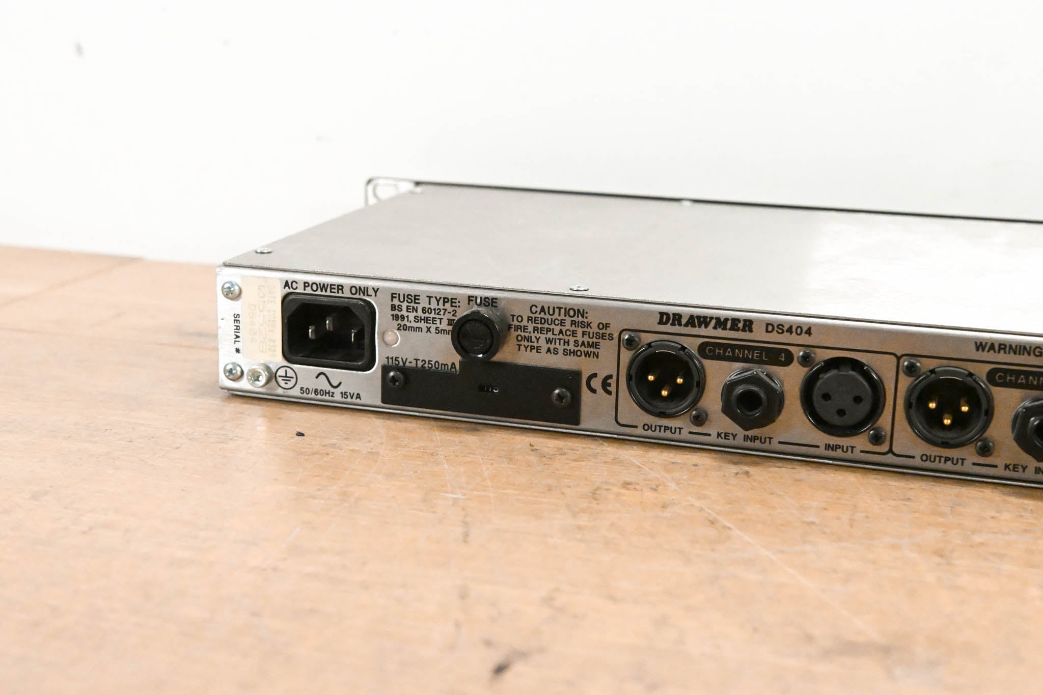 Drawmer DS404 Quad-Gate 4-Channel Noise Gate