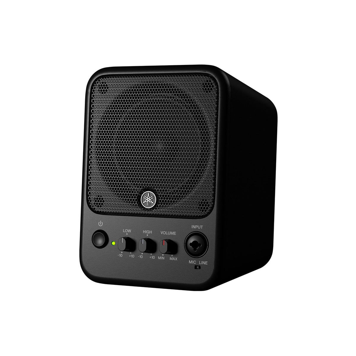 Powered studio monitor 4 black plastic