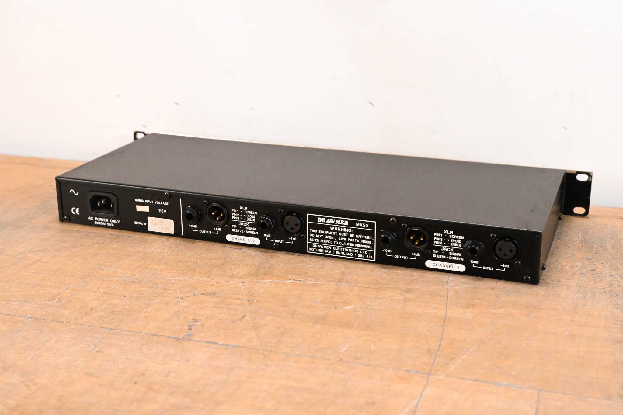 Drawmer MX50 Dual-Channel De-Esser - Thumbnail 3