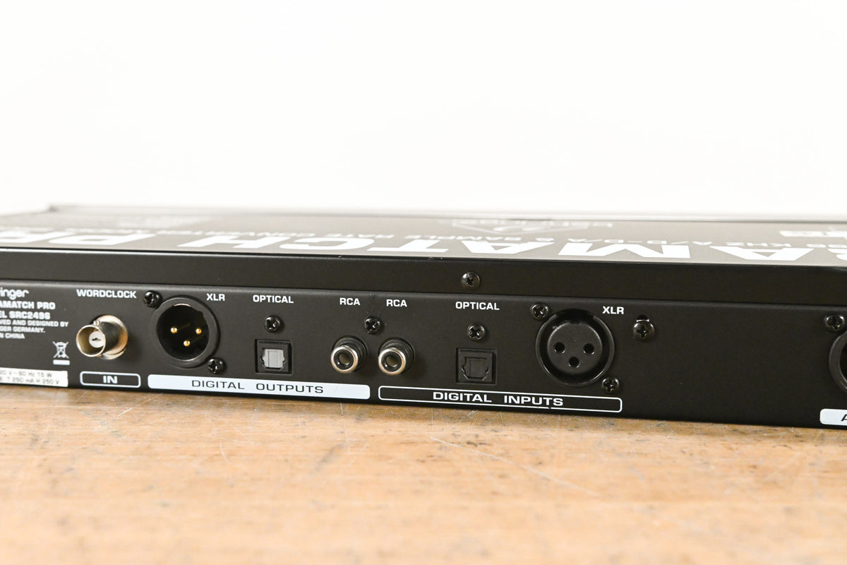 Behringer ULTRAMATCH PRO SRC2496 Sample Rate Converter