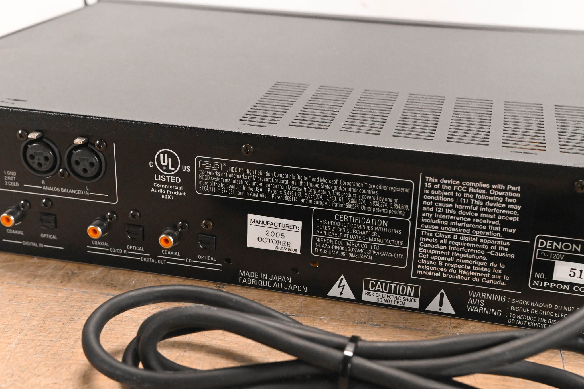 Denon DN-C550R Professional Dual CD Recorder and Player