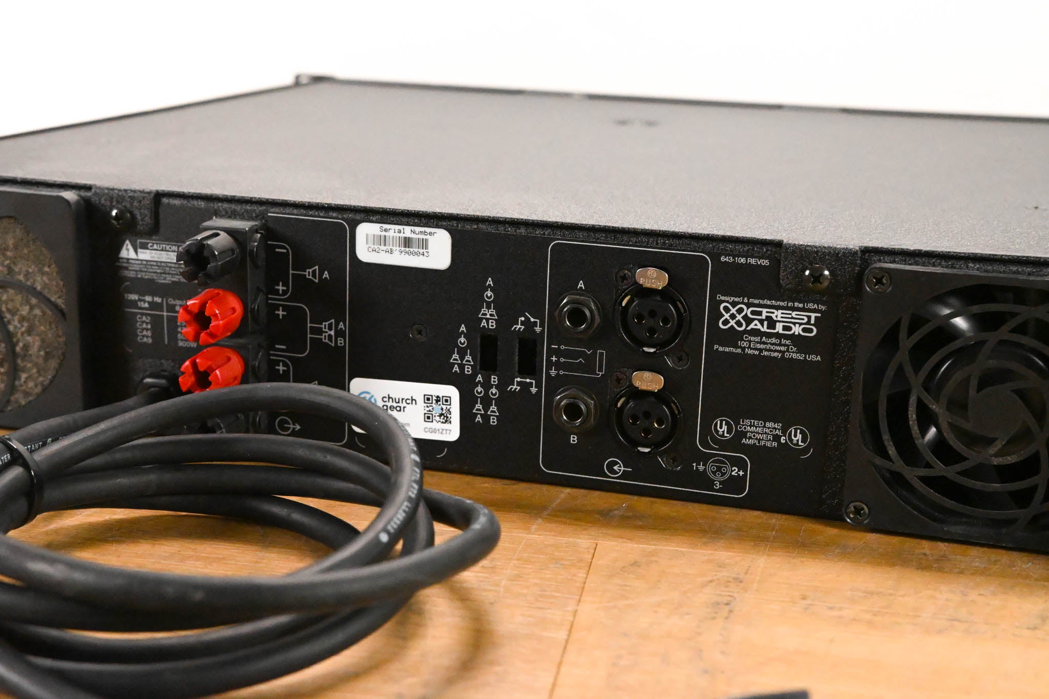 Crest Audio CA2 2-Channel Power Amplifier