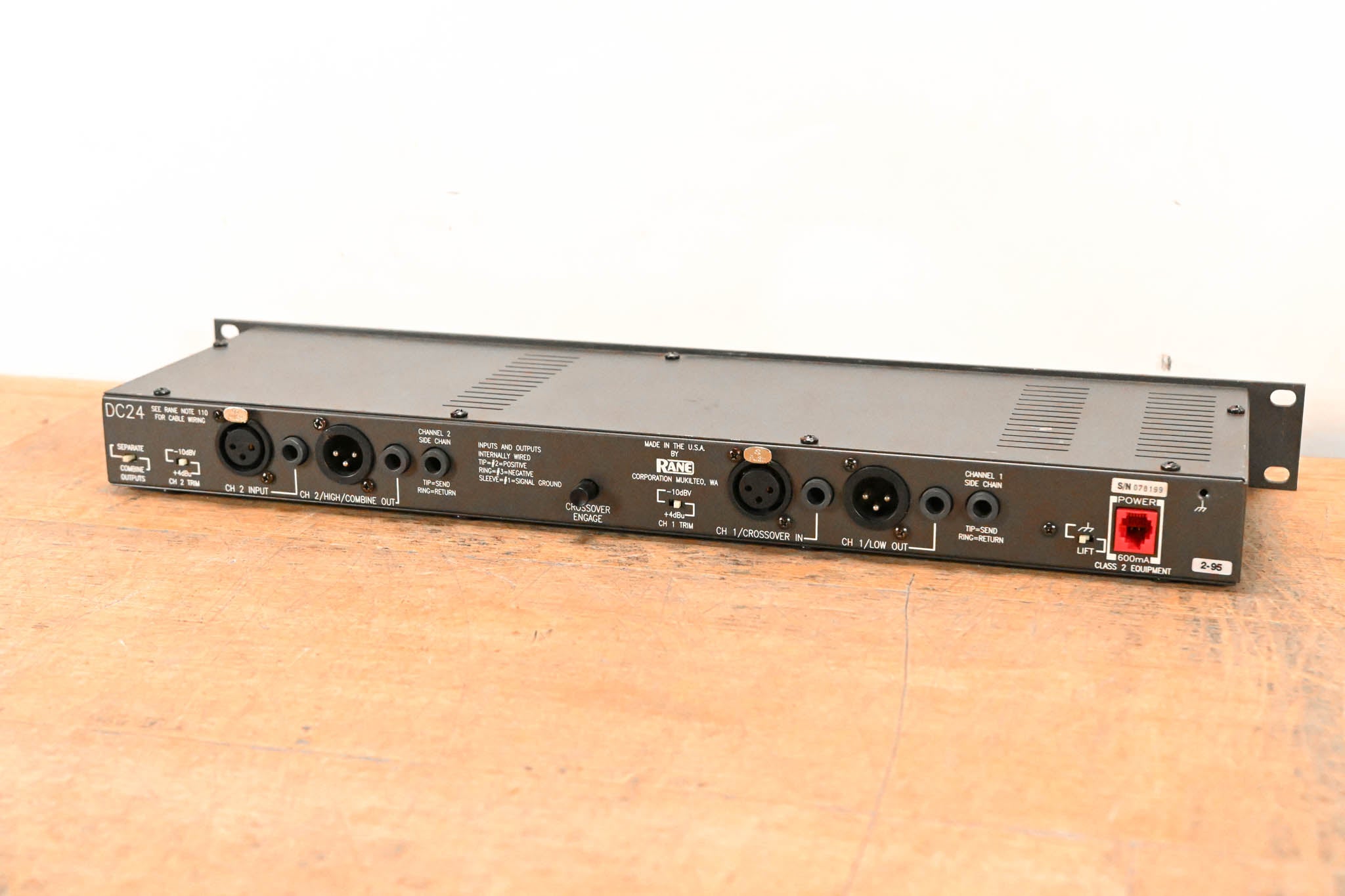 Rane DC 24 Dynamic Controller (NO POWER SUPPLY)