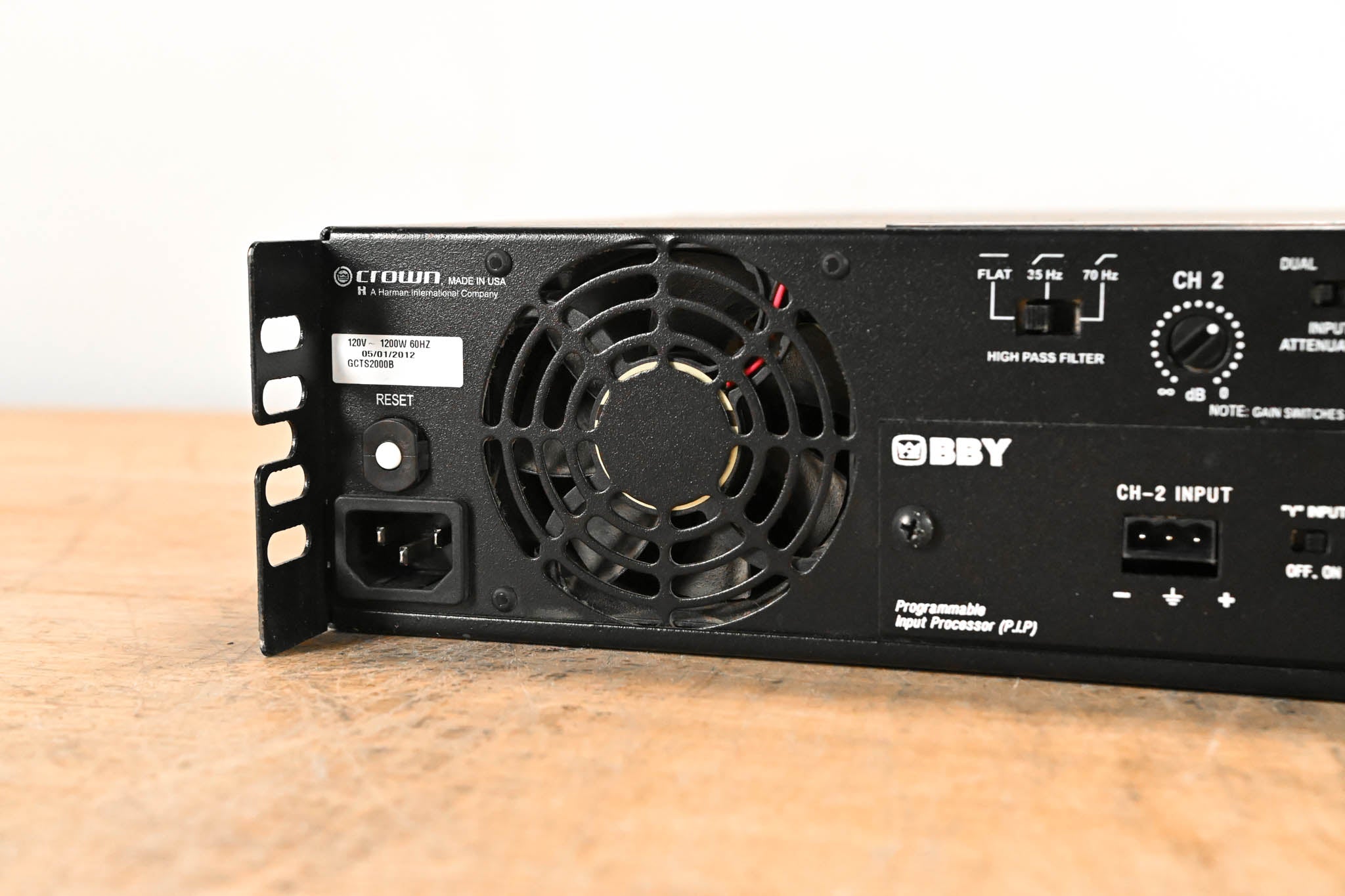 Crown CTs 2000 2-Channel 1000W Power Amplifier