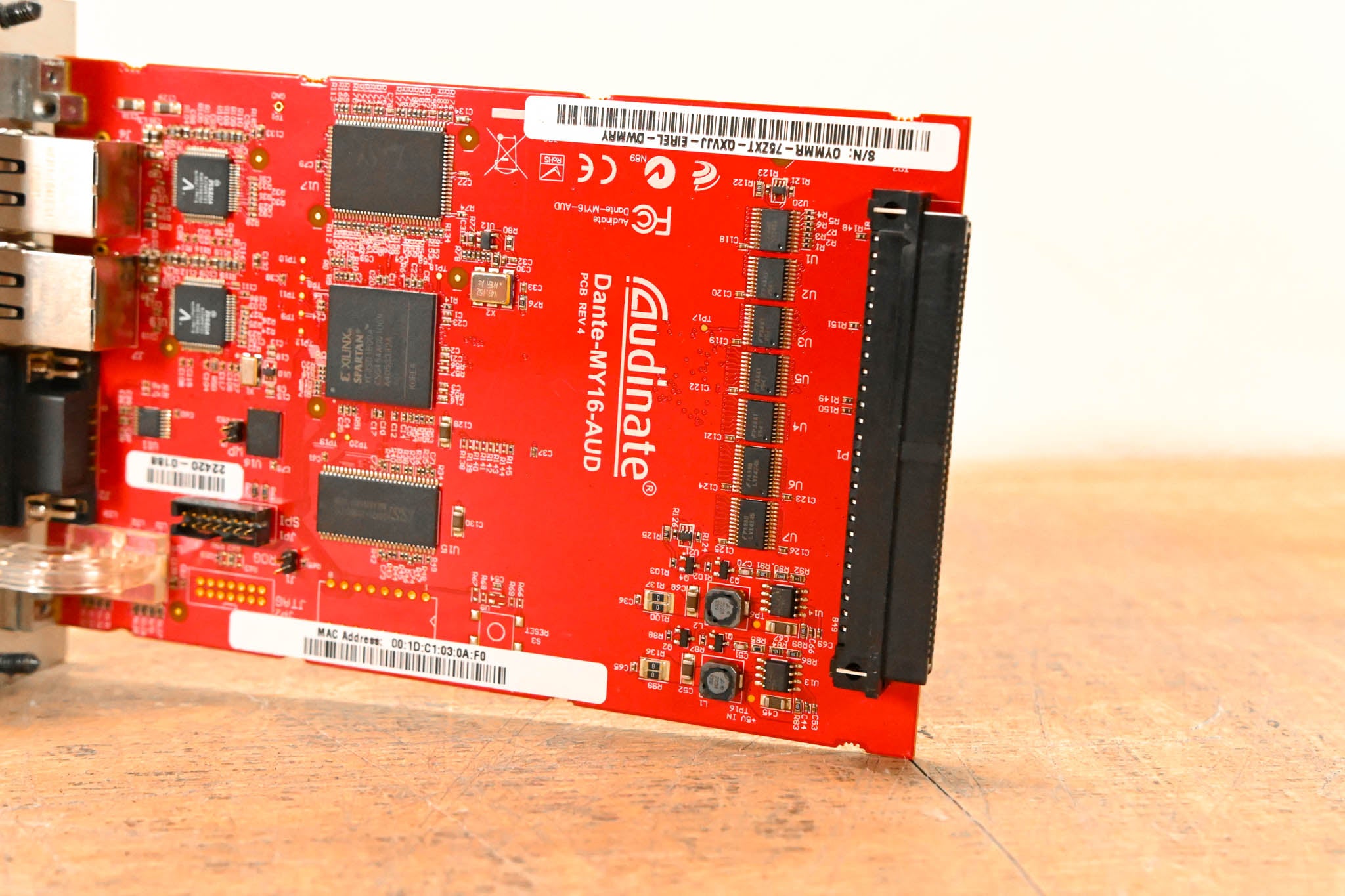 Audinate Dante-MY16-AUD 16-Channel Dante Network I/O Card