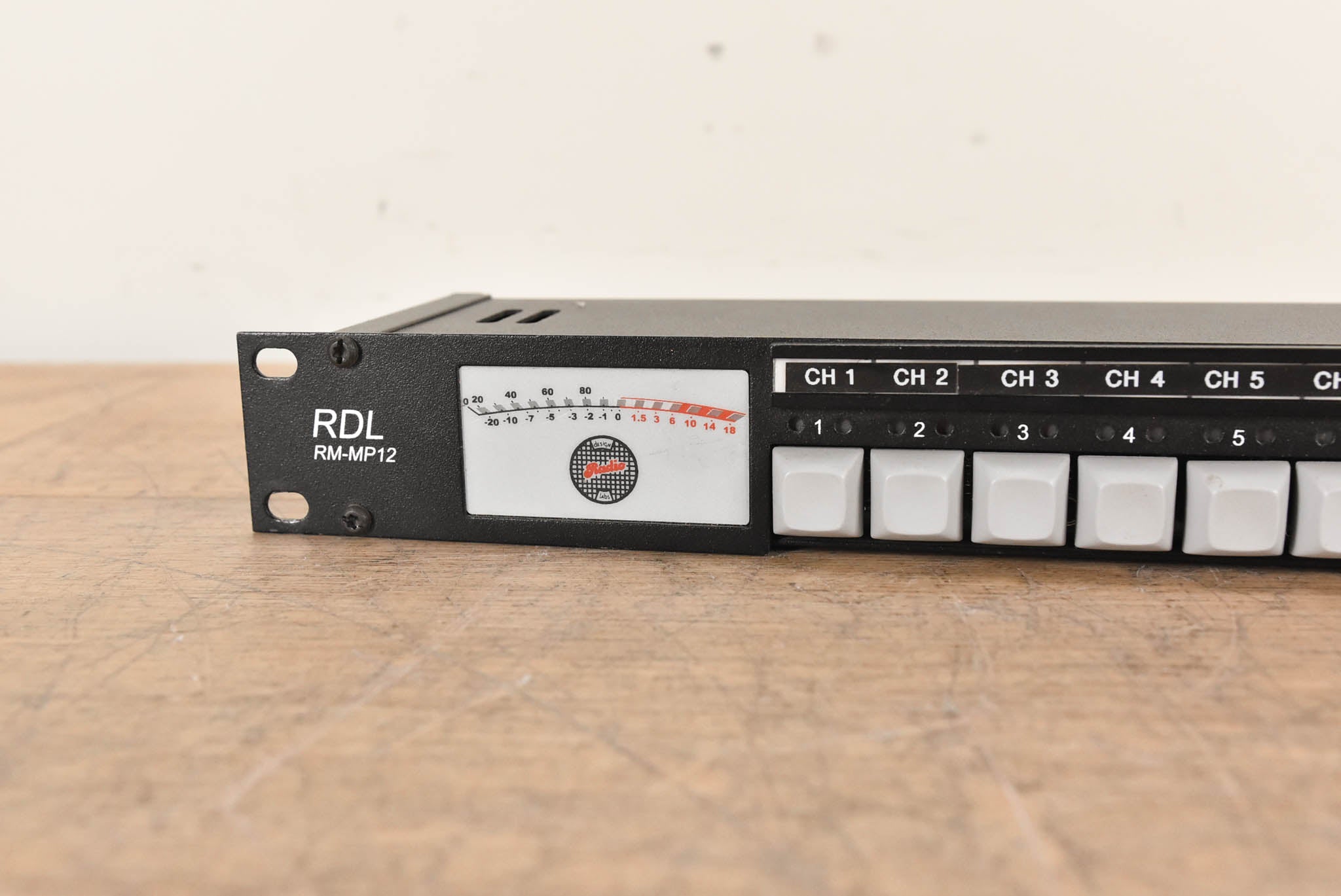 RDL RM-MP12 12-Input Audio Monitor Panel