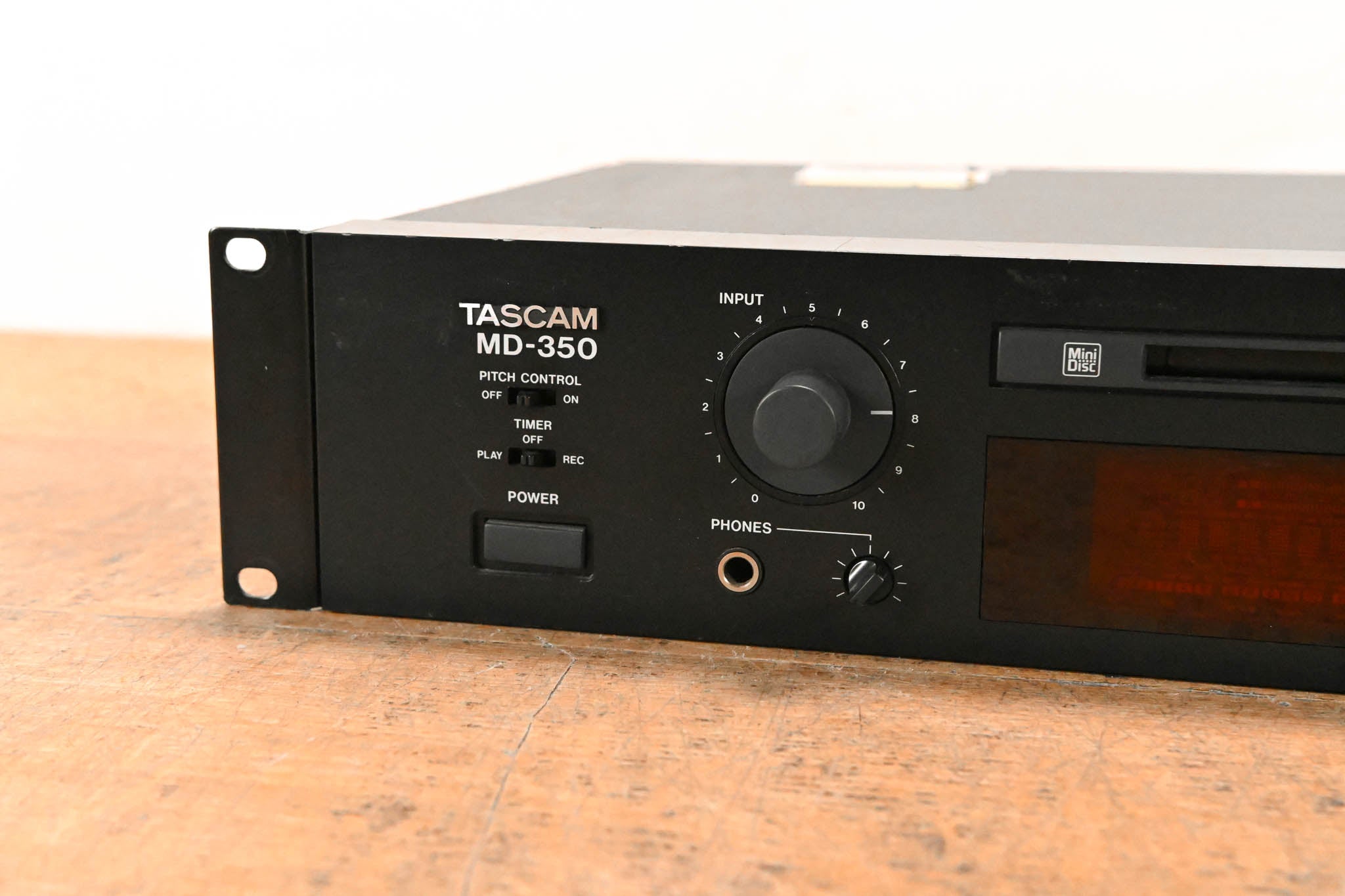 TASCAM MD-350 MiniDisc Recorder/Player