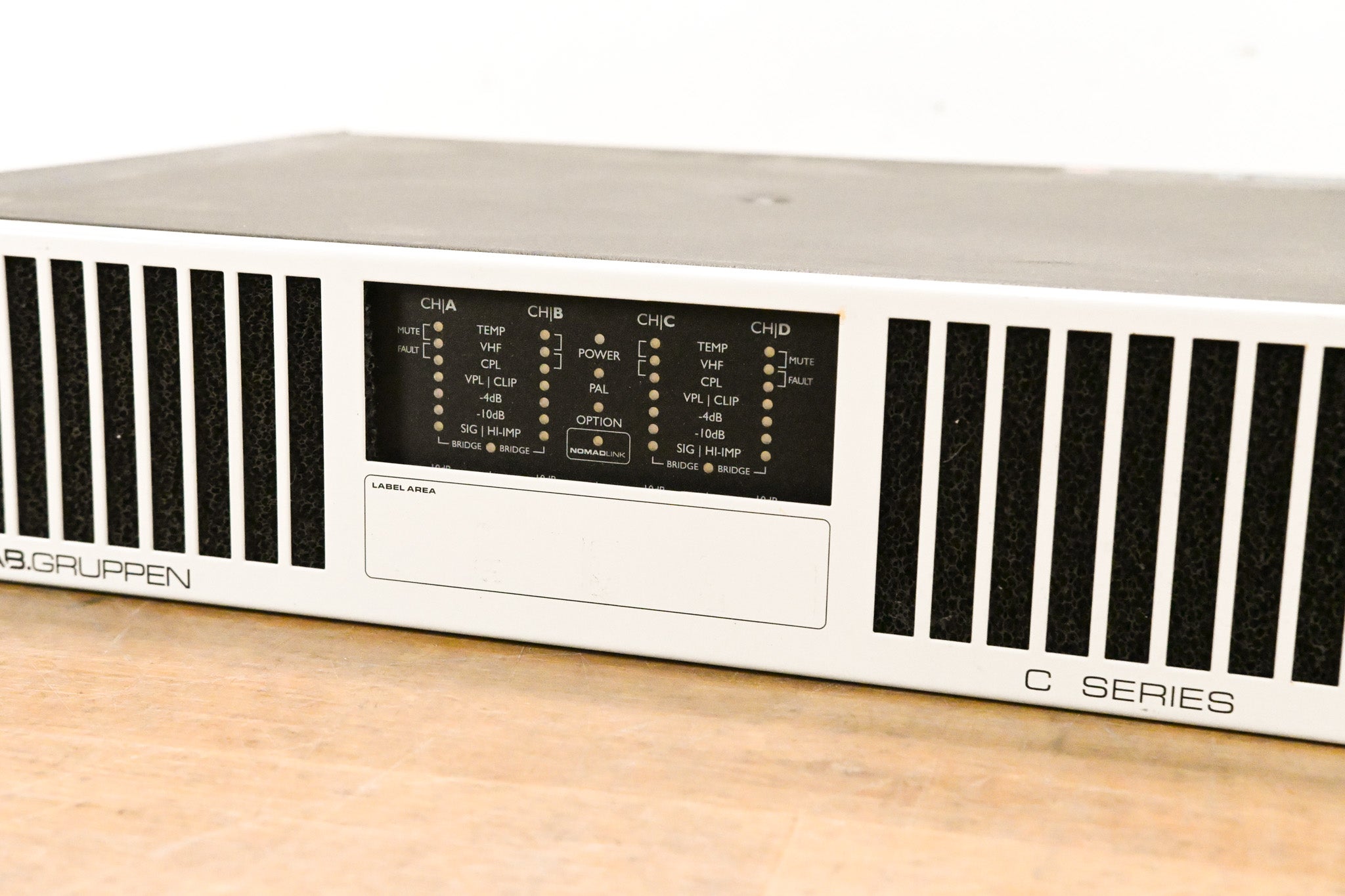 Lab Gruppen C 16:4 1600W Four-Channel Power Amplifier